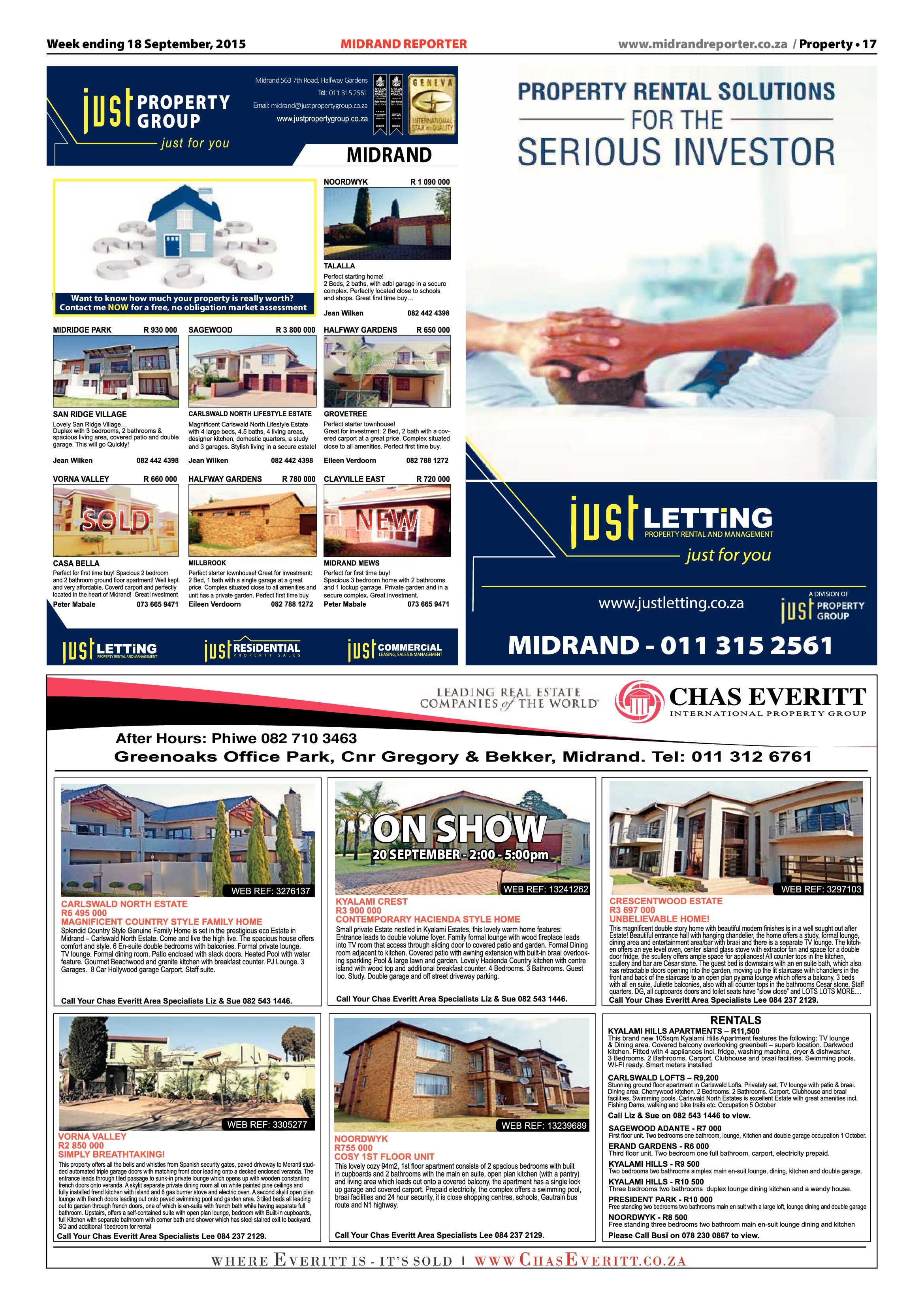 Midrand Reporter 18 September 2015 page 17