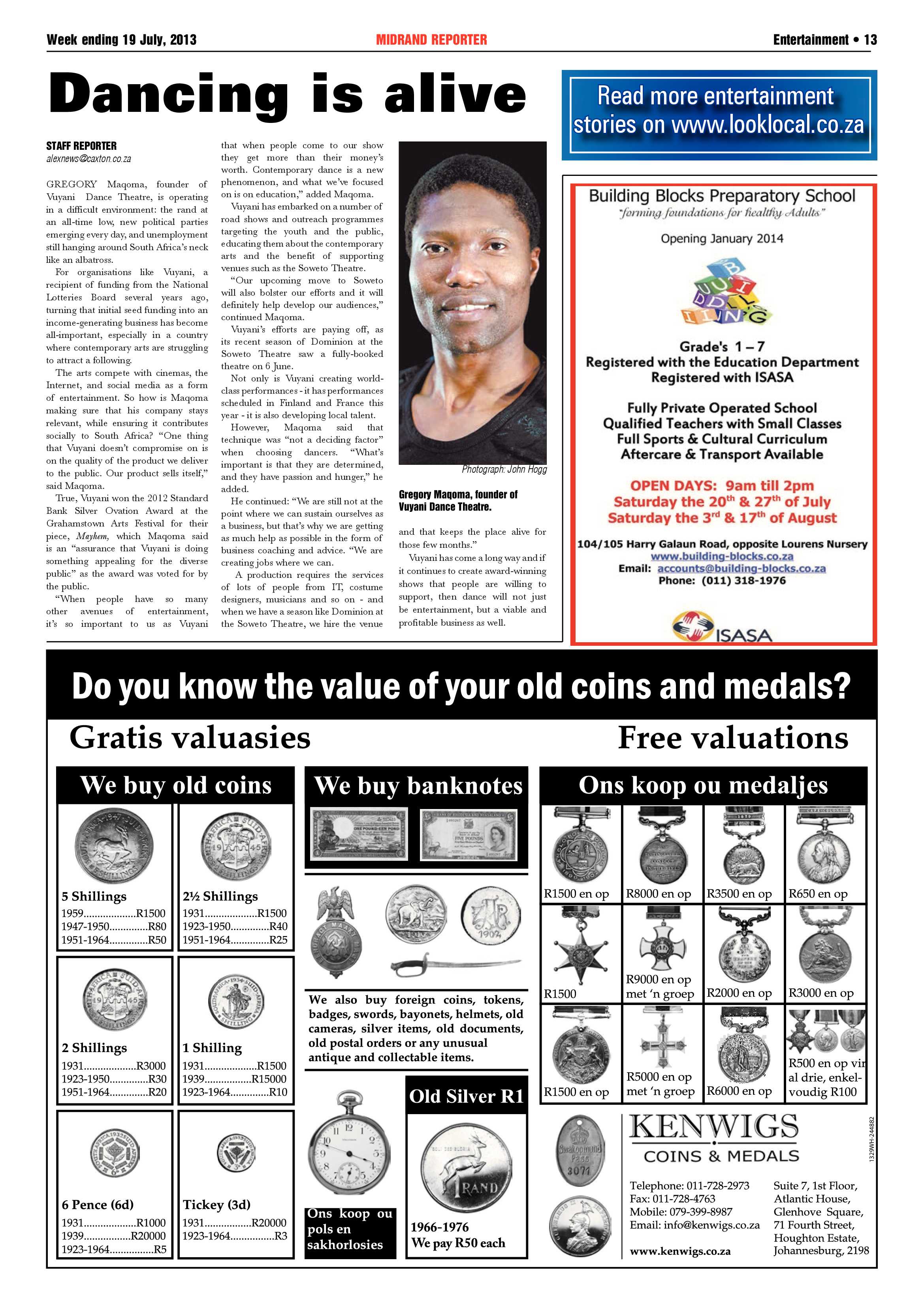 Midrand Reporter 19 July 2013 page 13