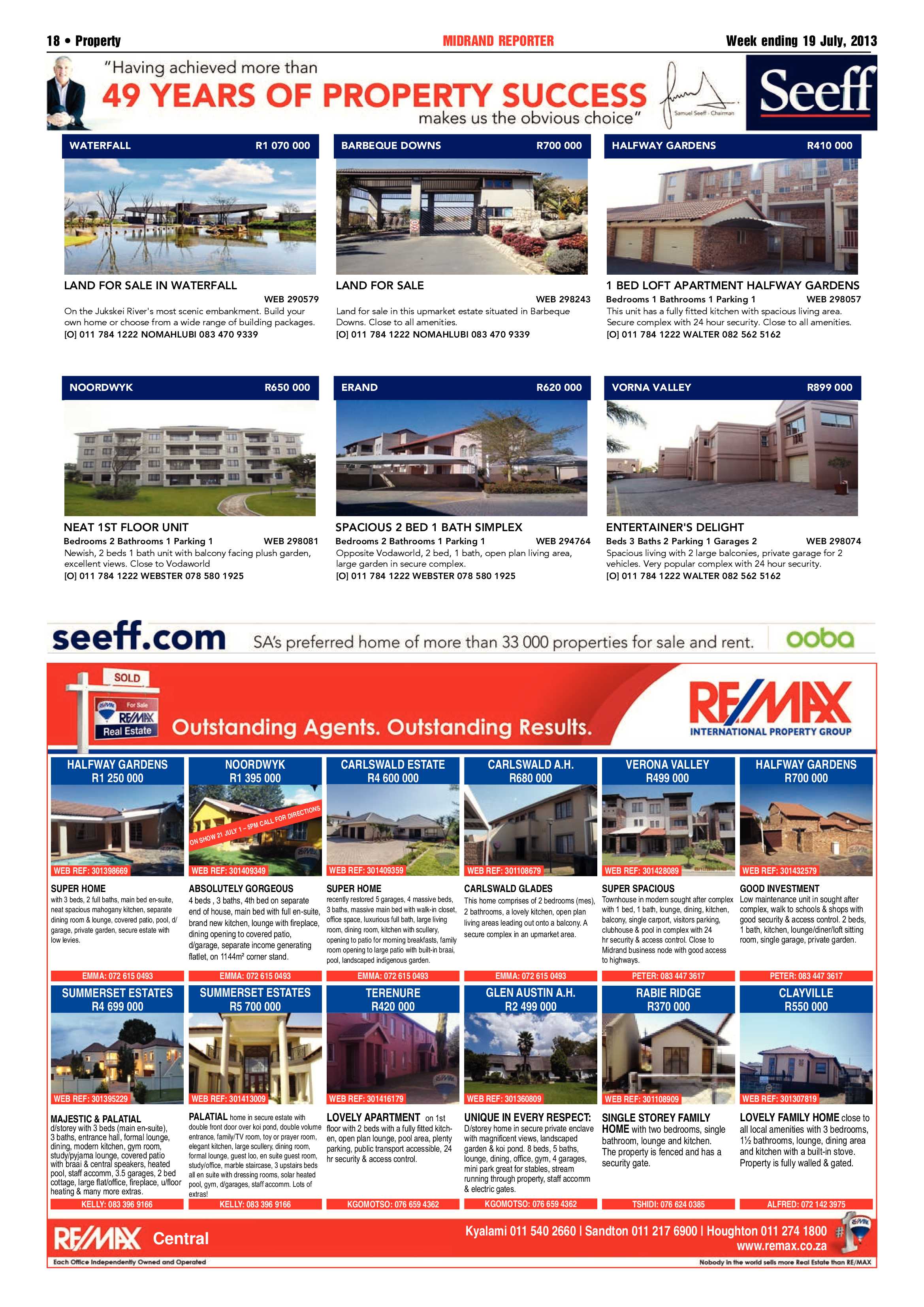Midrand Reporter 19 July 2013 page 18