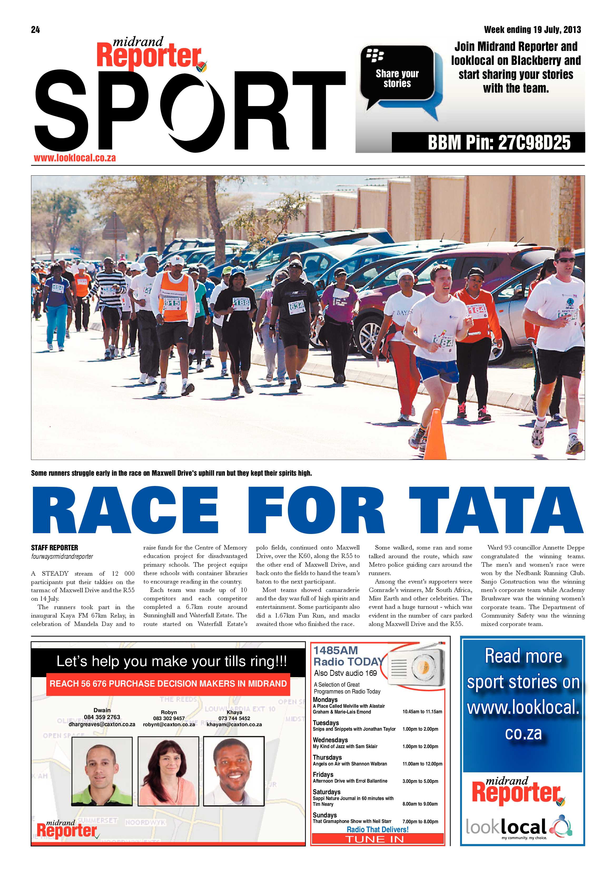 Midrand Reporter 19 July 2013 page 24