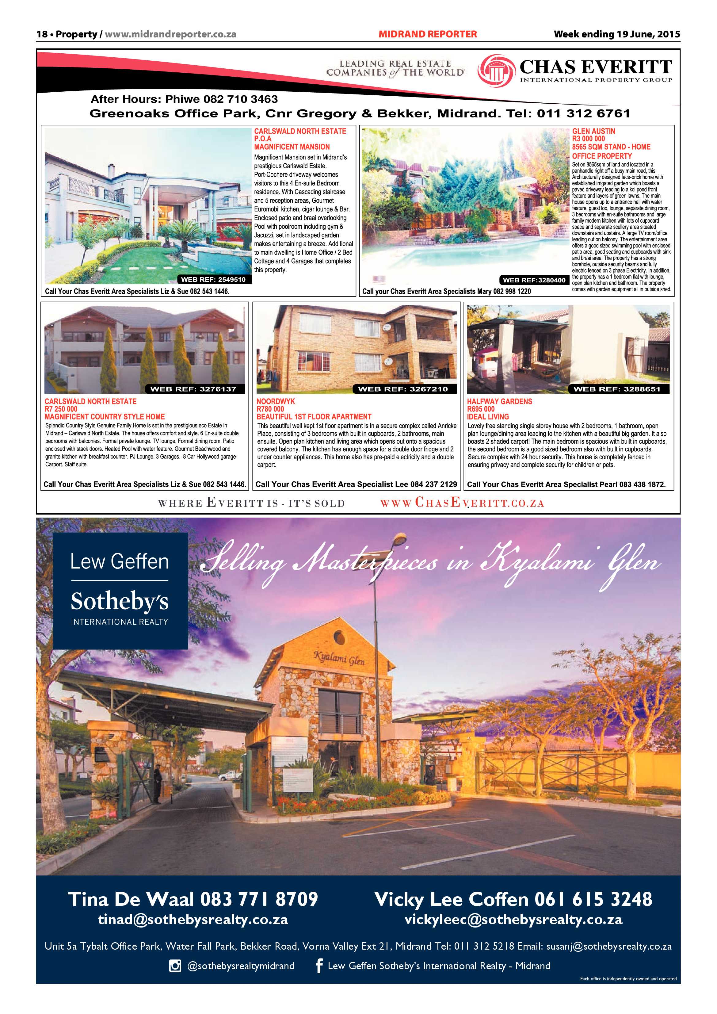 Midrand Reporter 19 June 2015 page 18