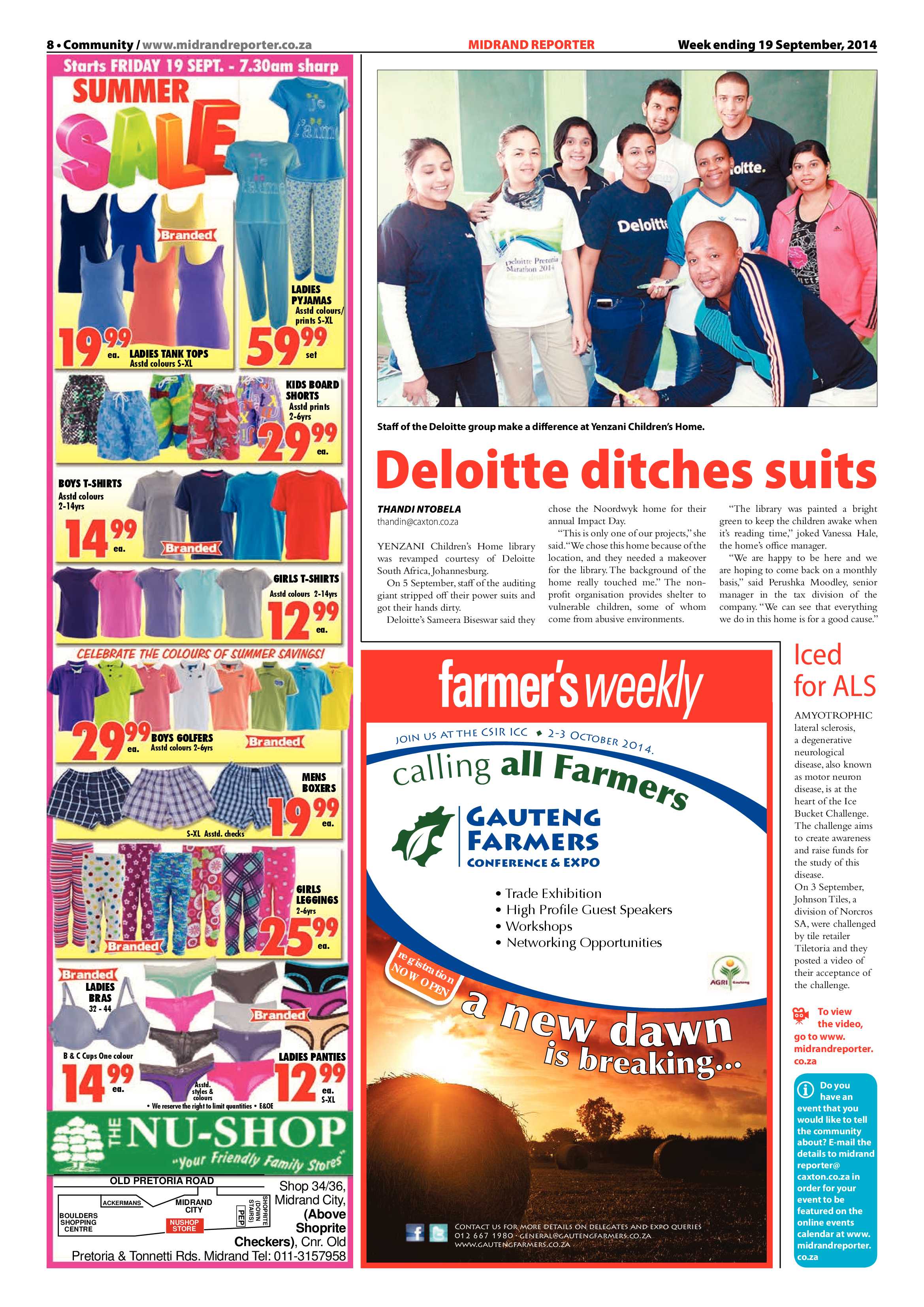 Midrand Reporter 19 September 2014 page 8