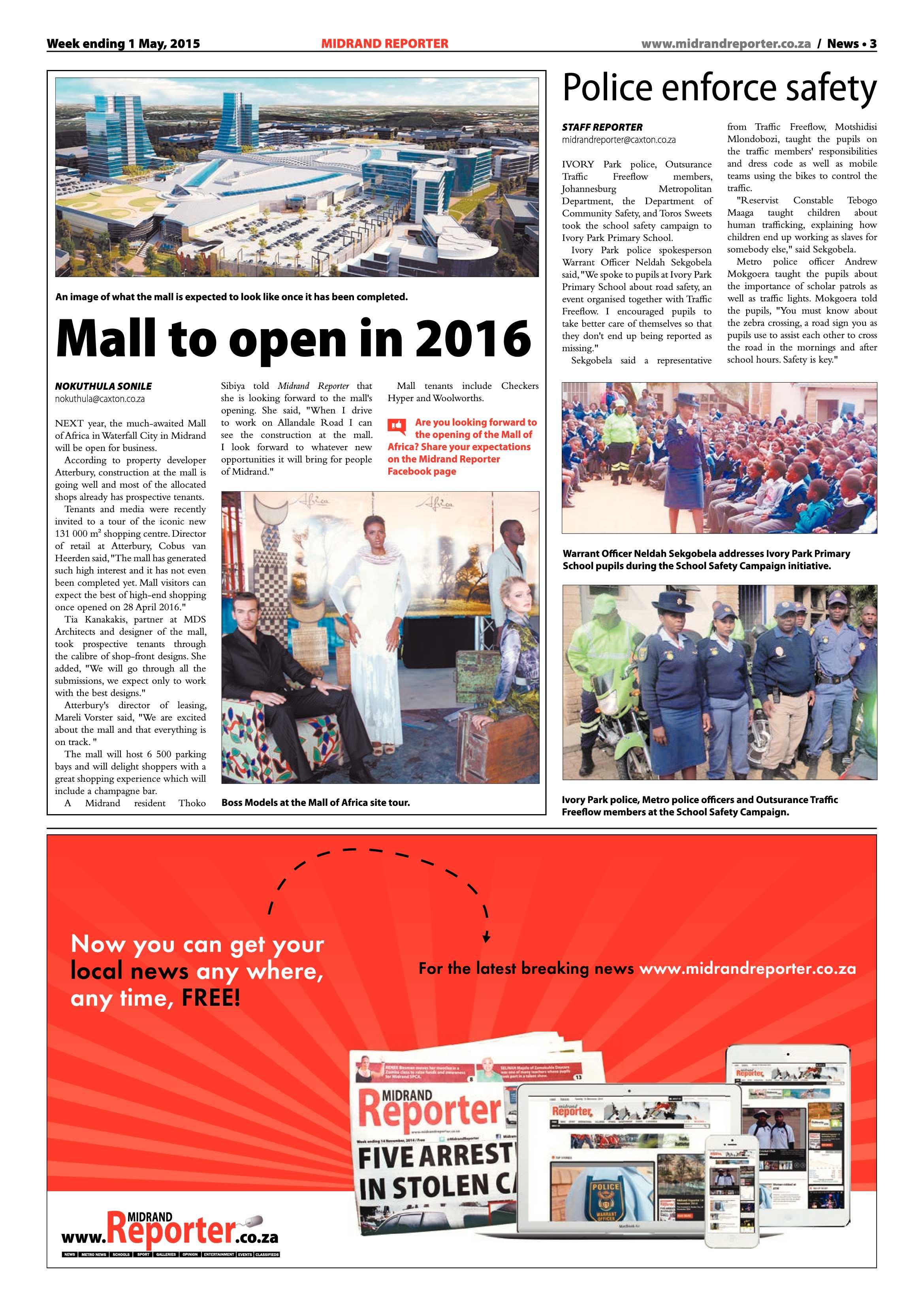Midrand Reporter 1 May 2015 page 3