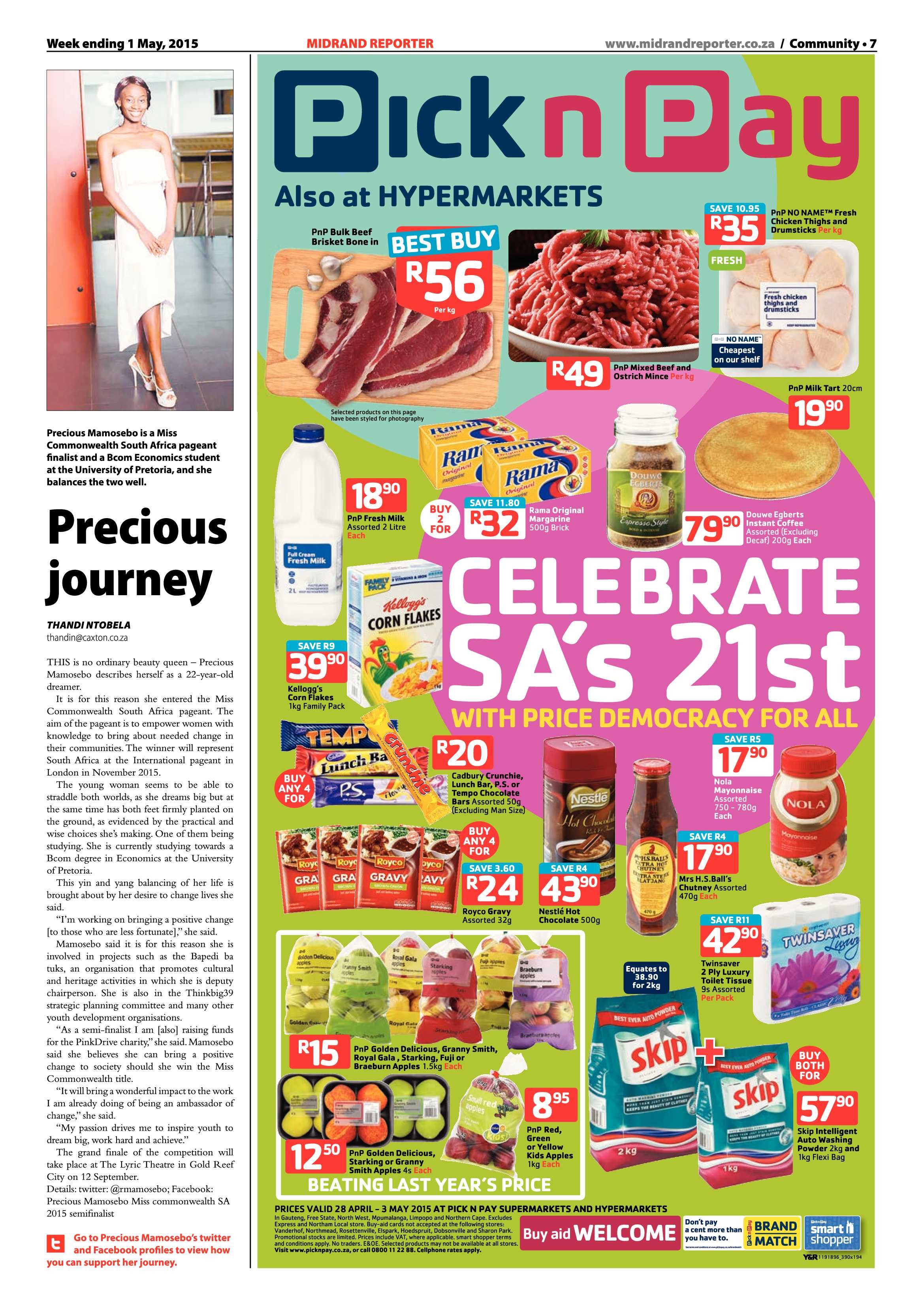 Midrand Reporter 1 May 2015 page 7