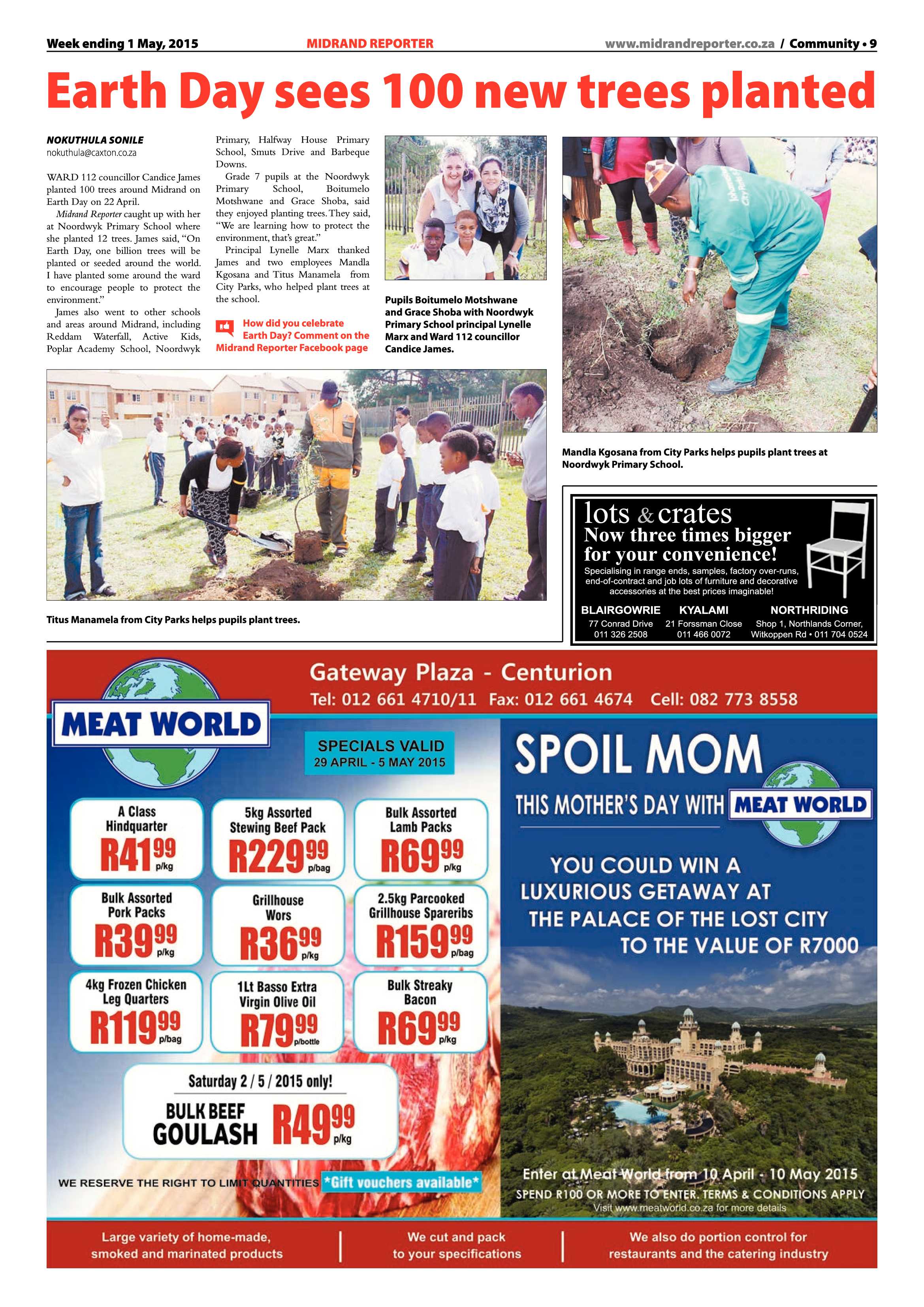 Midrand Reporter 1 May 2015 page 9