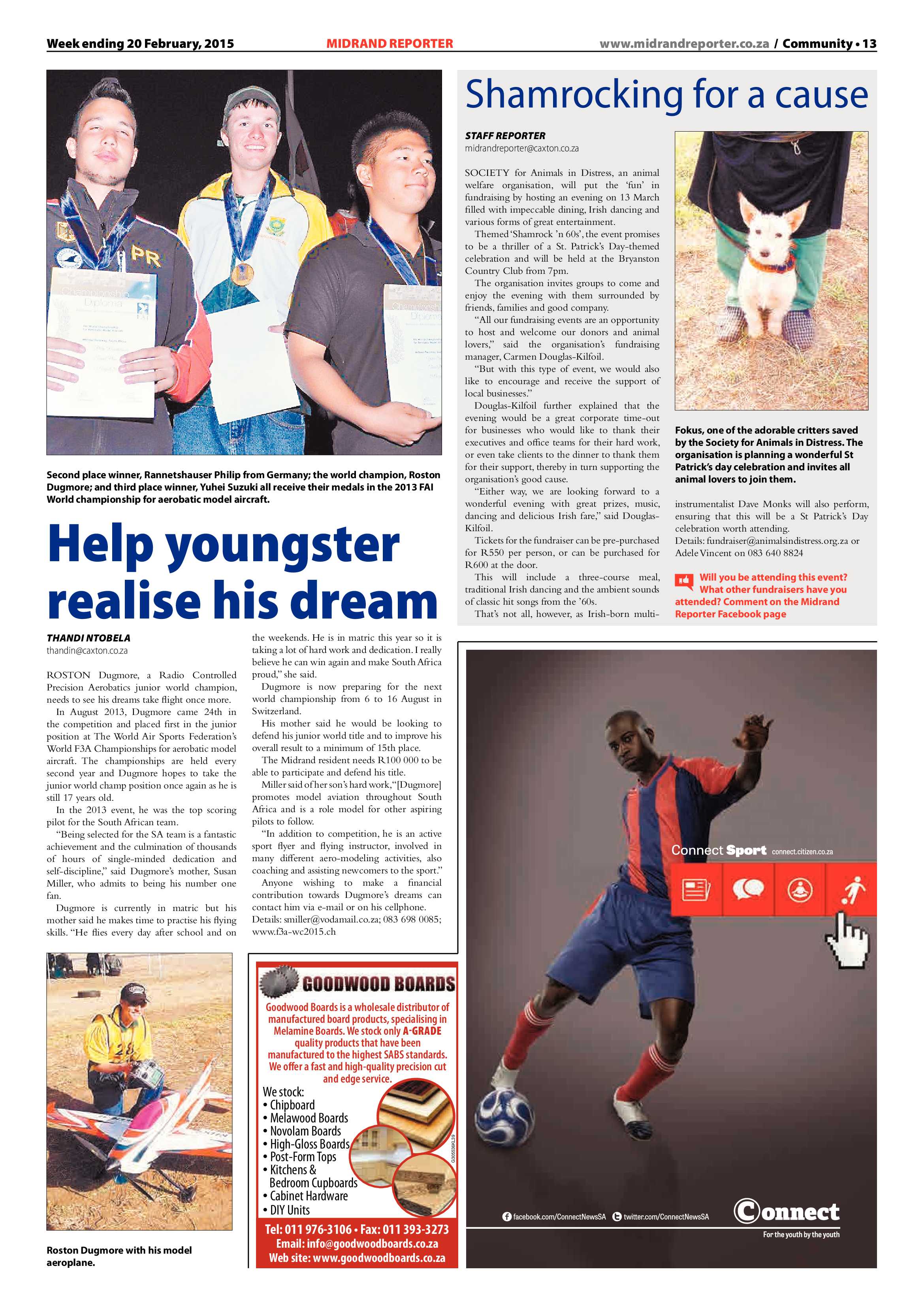 Midrand Reporter 20 February 2015 page 13