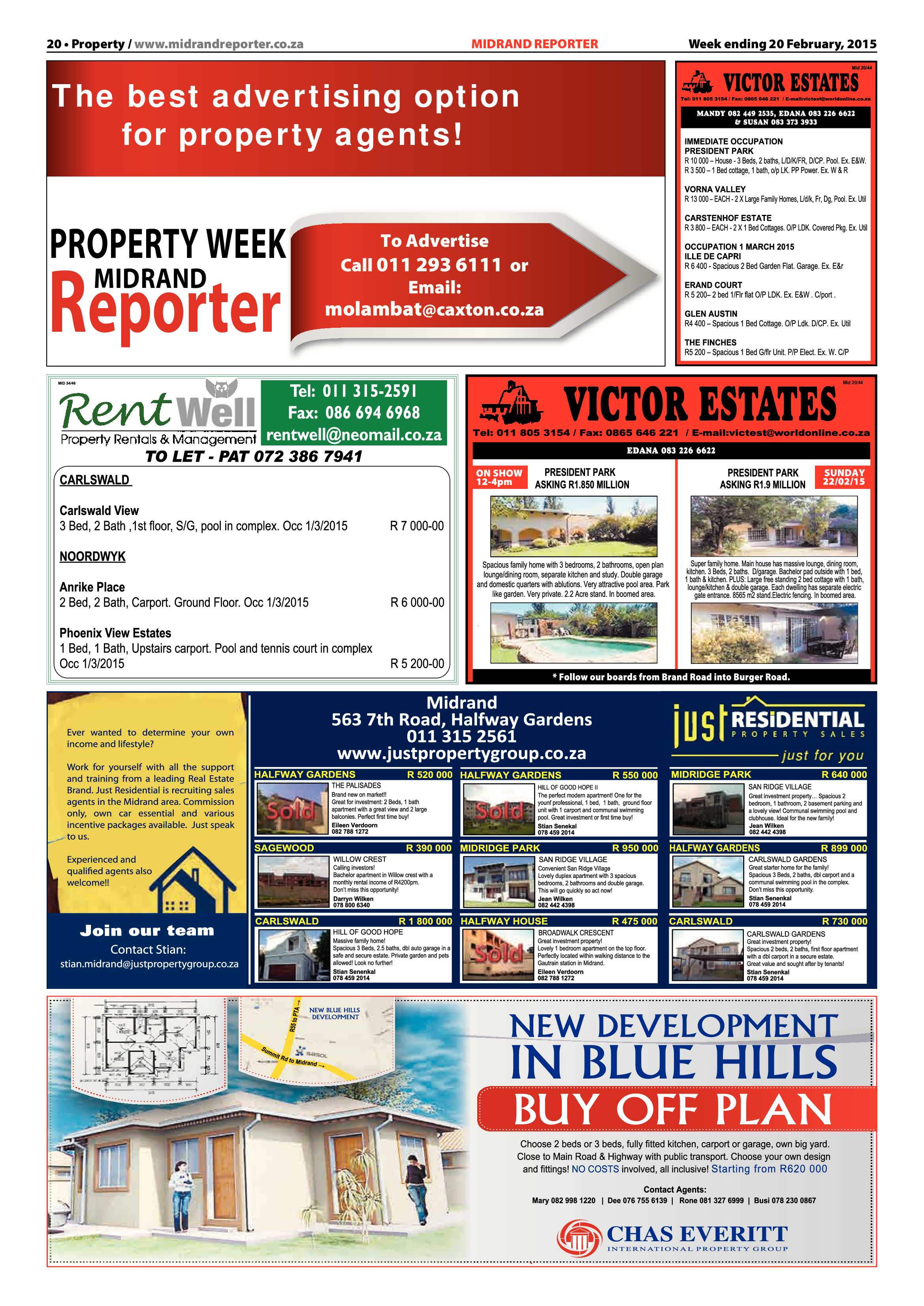 Midrand Reporter 20 February 2015 page 20
