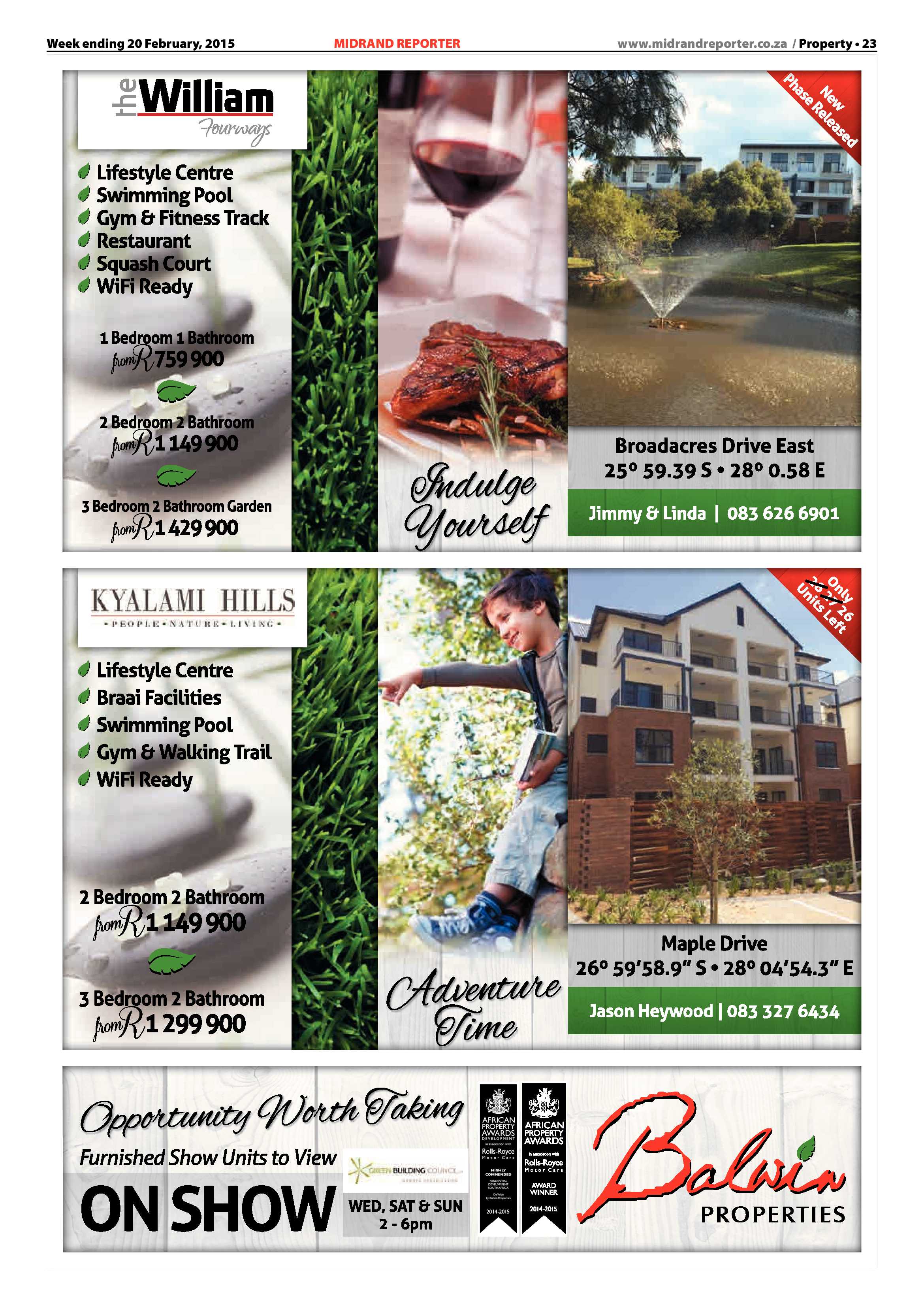 Midrand Reporter 20 February 2015 page 23