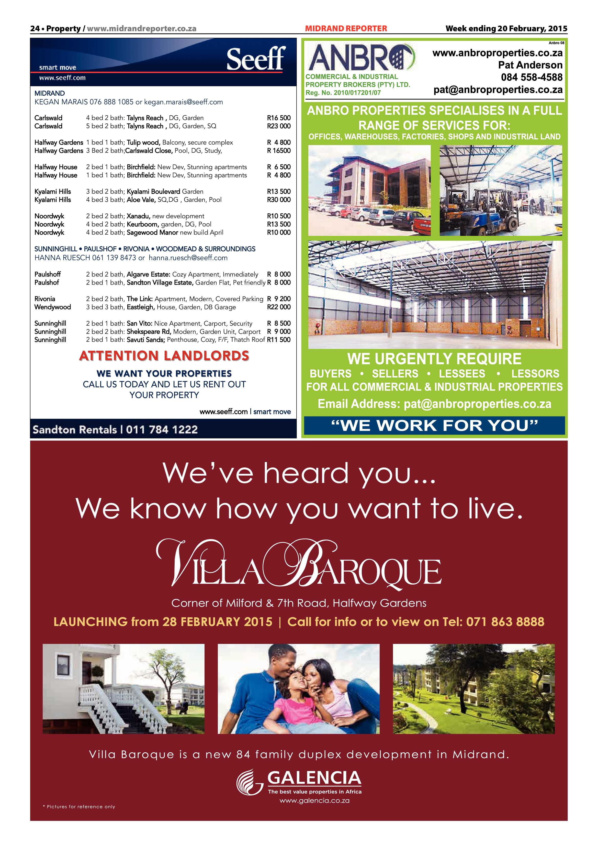 Midrand Reporter 20 February 2015 page 24