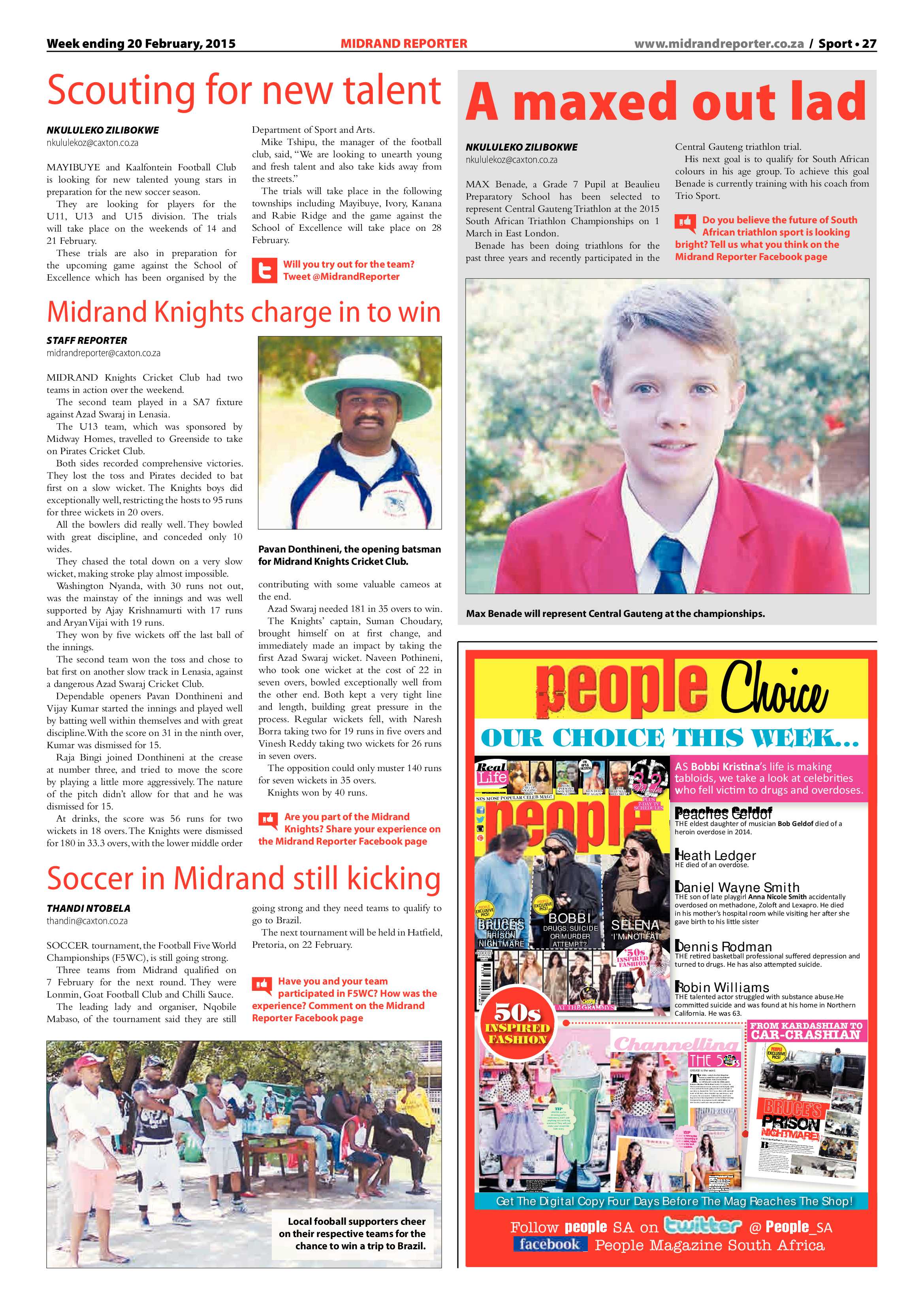 Midrand Reporter 20 February 2015 page 27