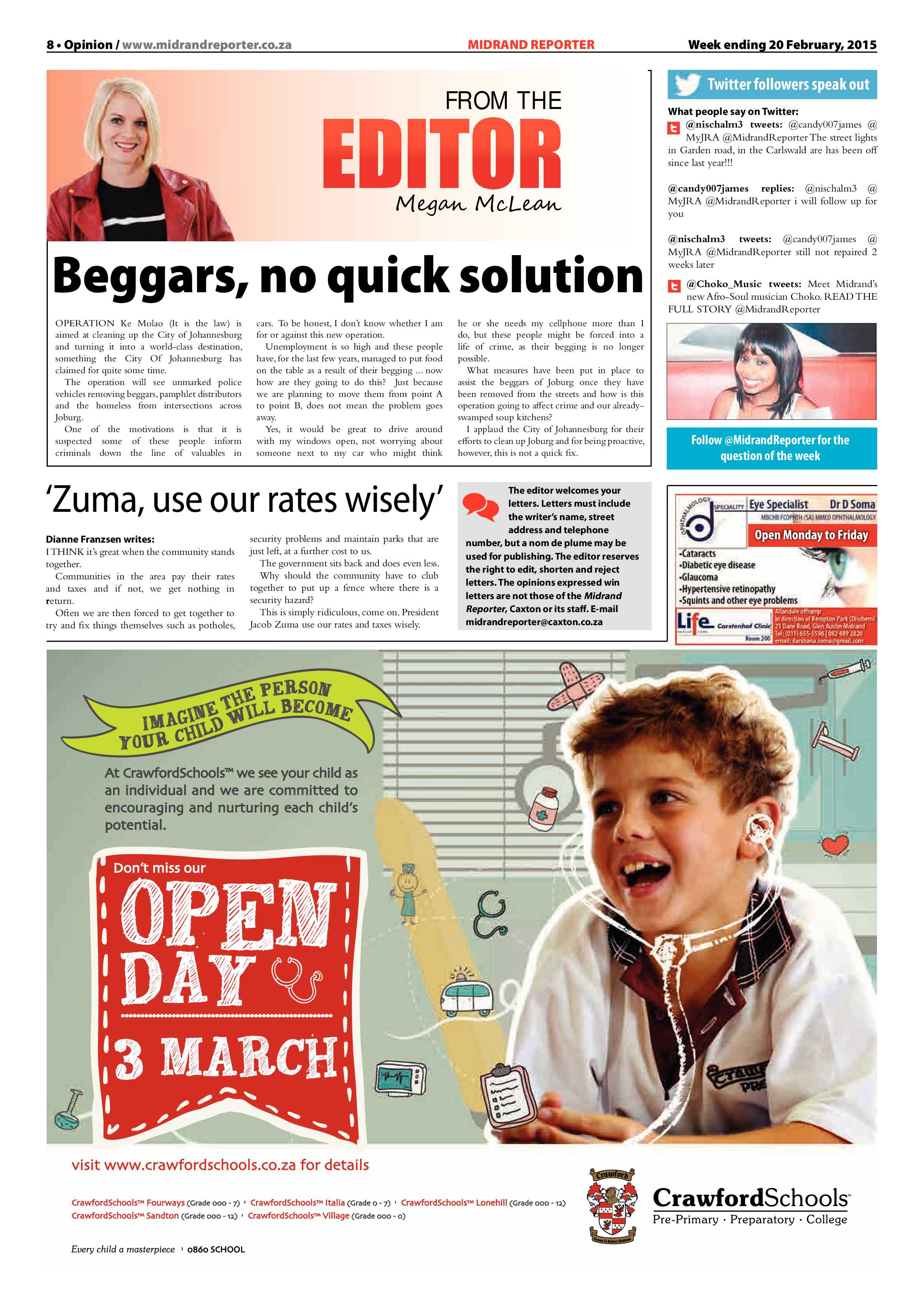 Midrand Reporter 20 February 2015 page 8