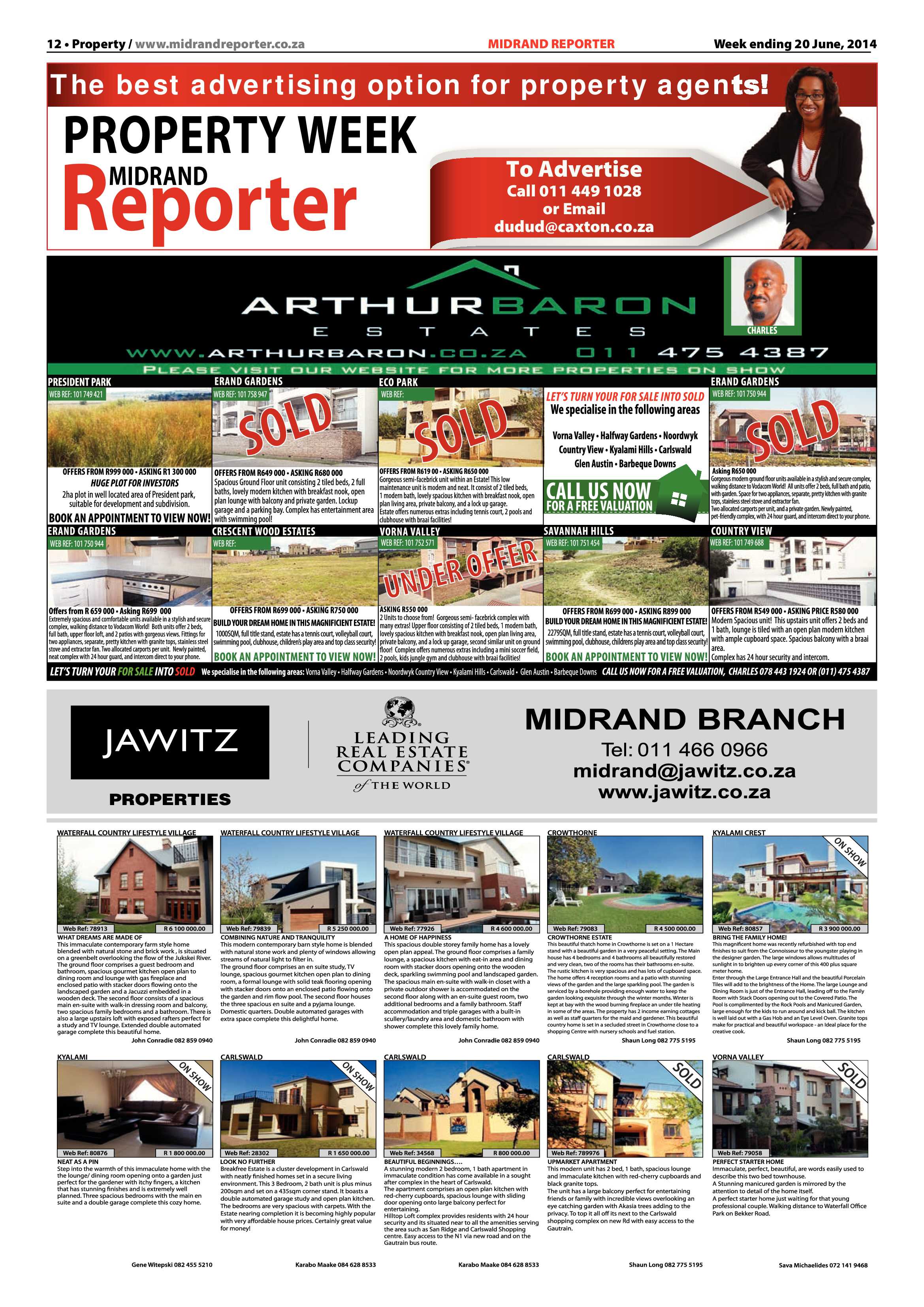 Midrand Reporter 20 June 2014 page 12