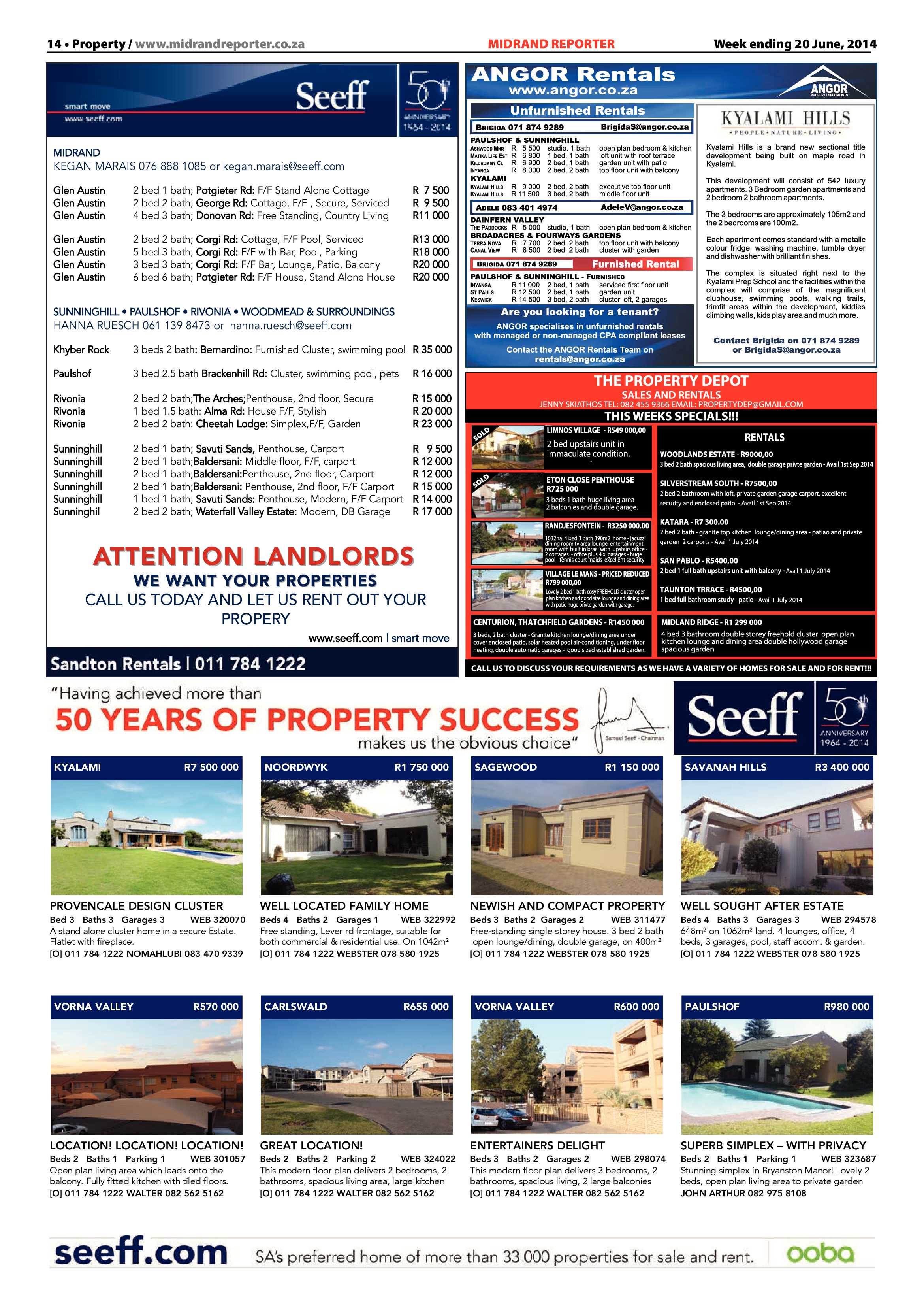 Midrand Reporter 20 June 2014 page 14