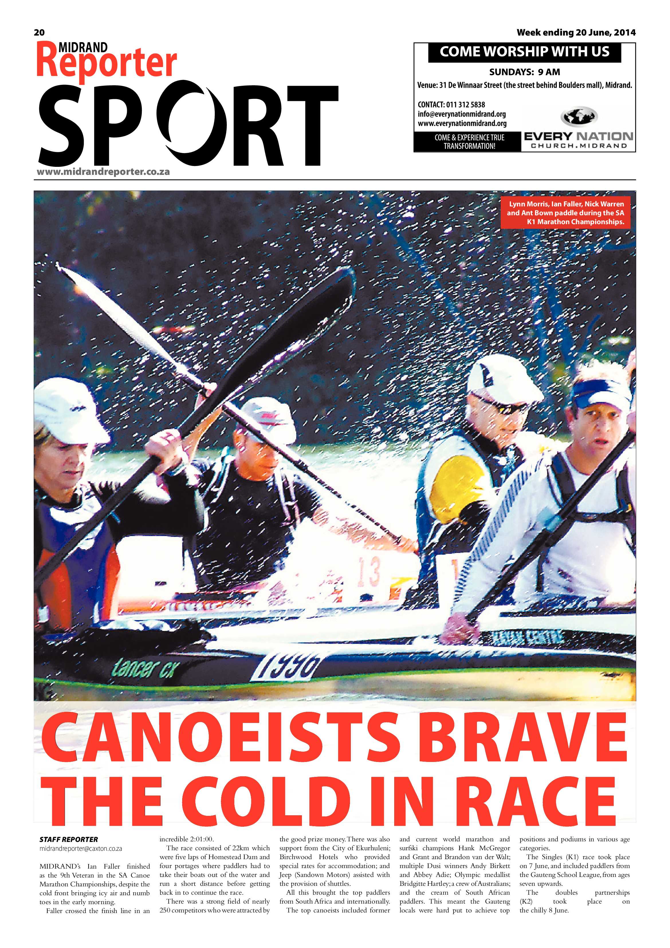 Midrand Reporter 20 June 2014 page 20