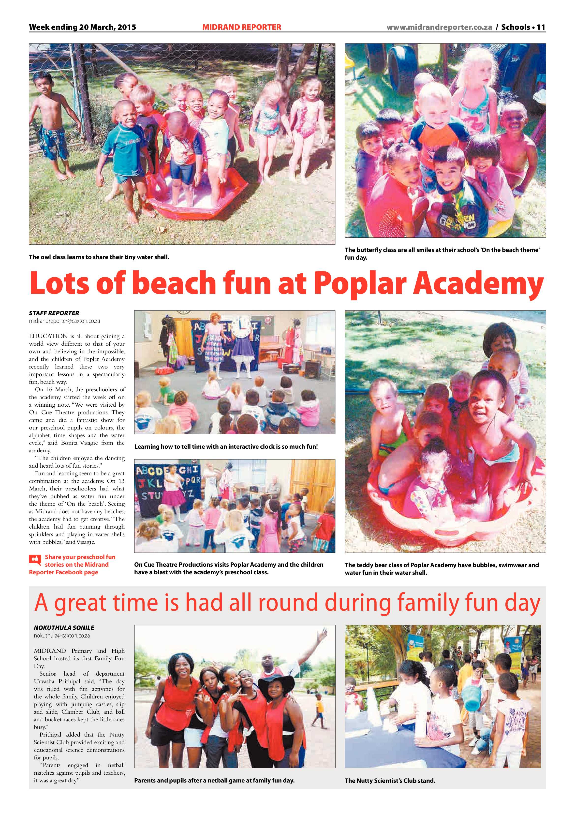 Midrand Reporter 20 March 2015 page 11