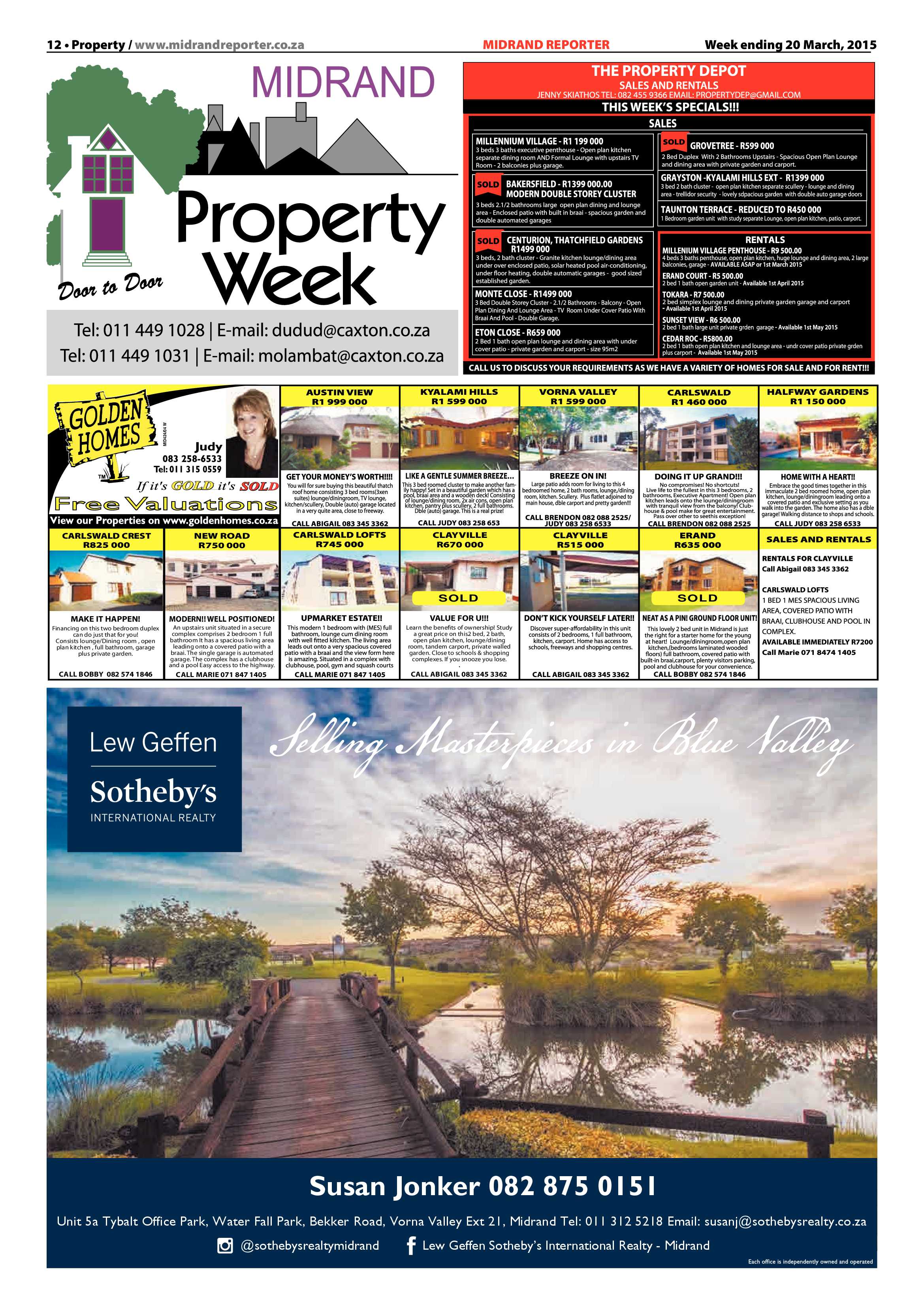 Midrand Reporter 20 March 2015 page 12
