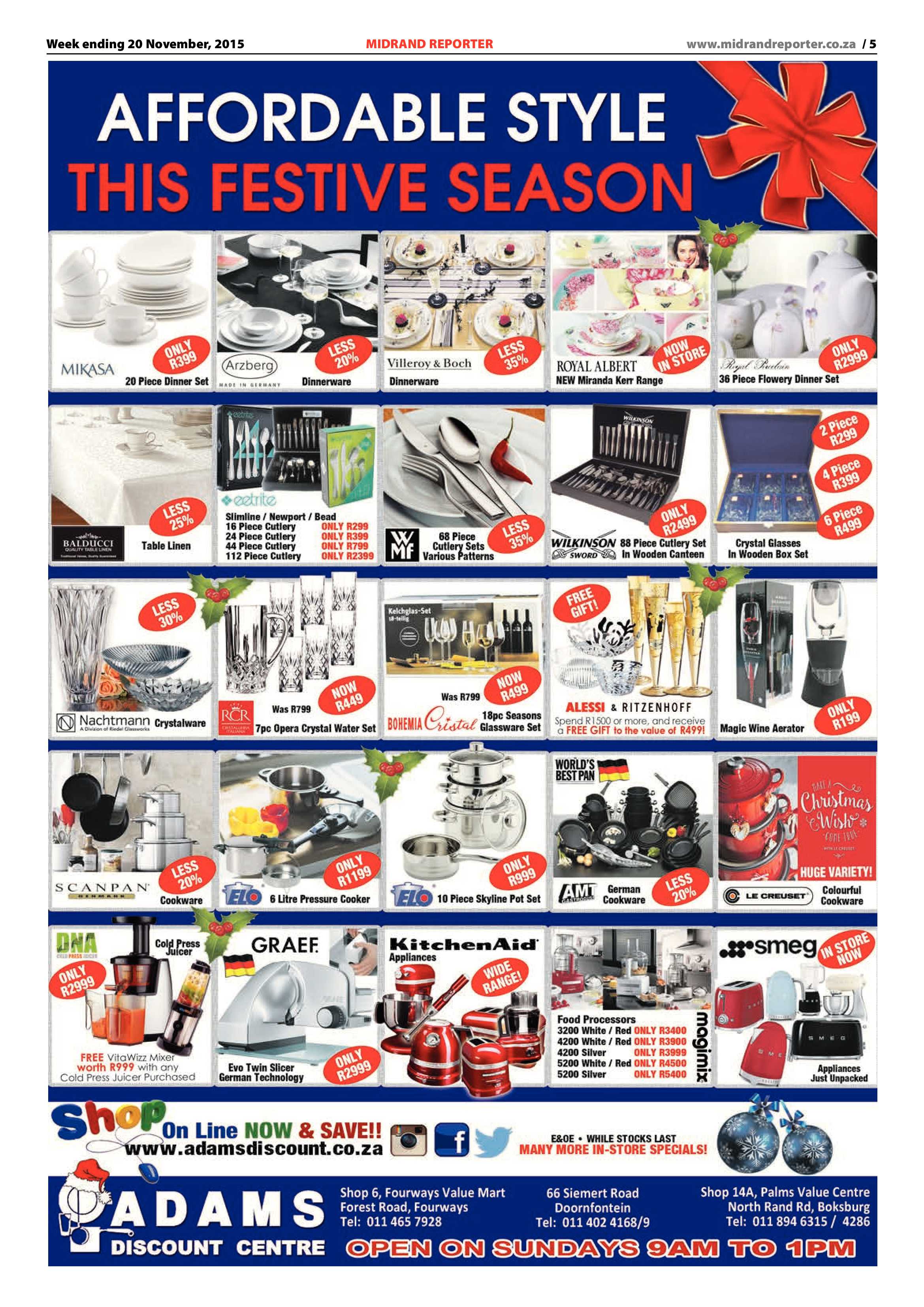 Midrand Reporter 20 November 2015 page 5