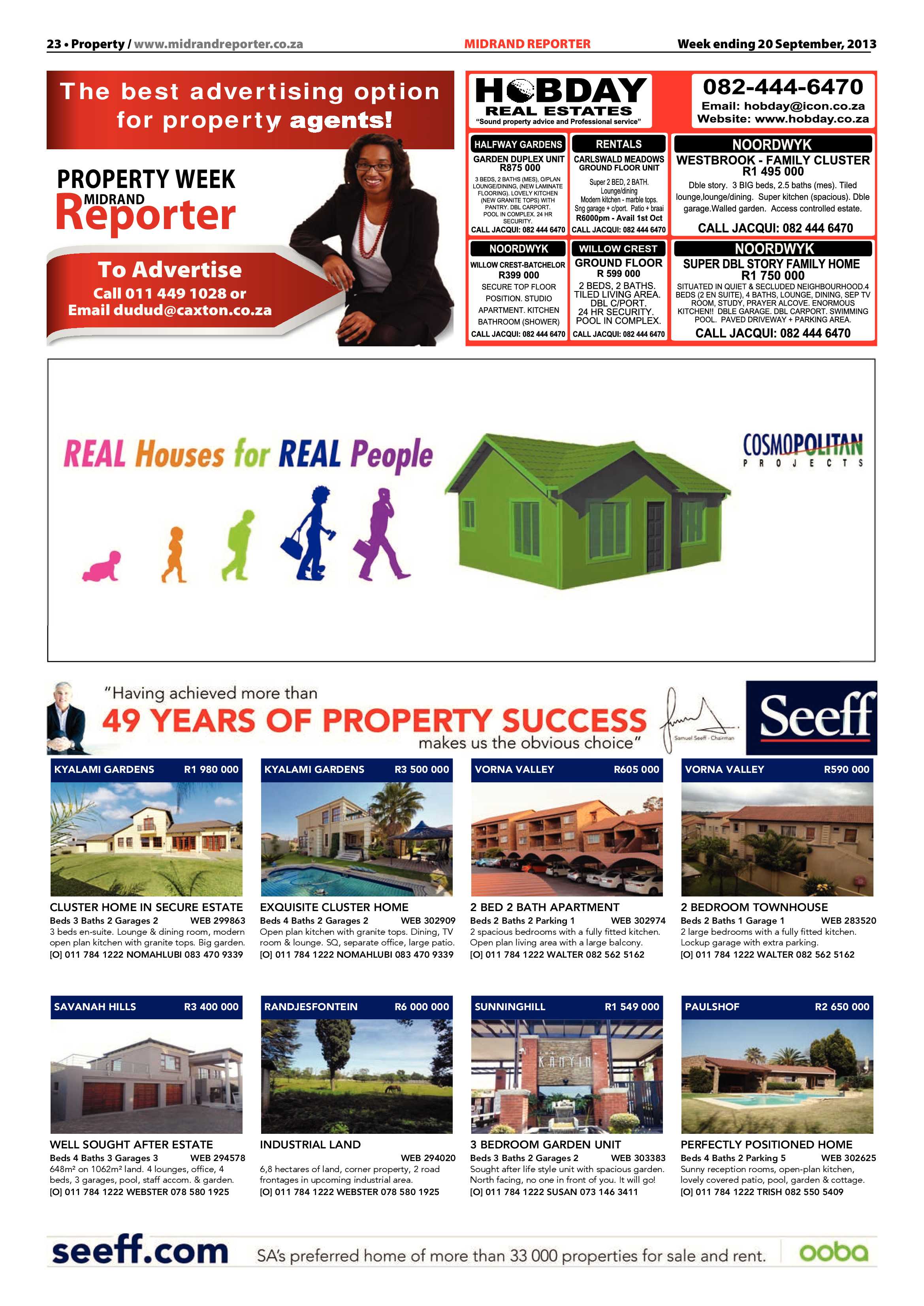 Midrand Reporter 20 September 2013 page 23