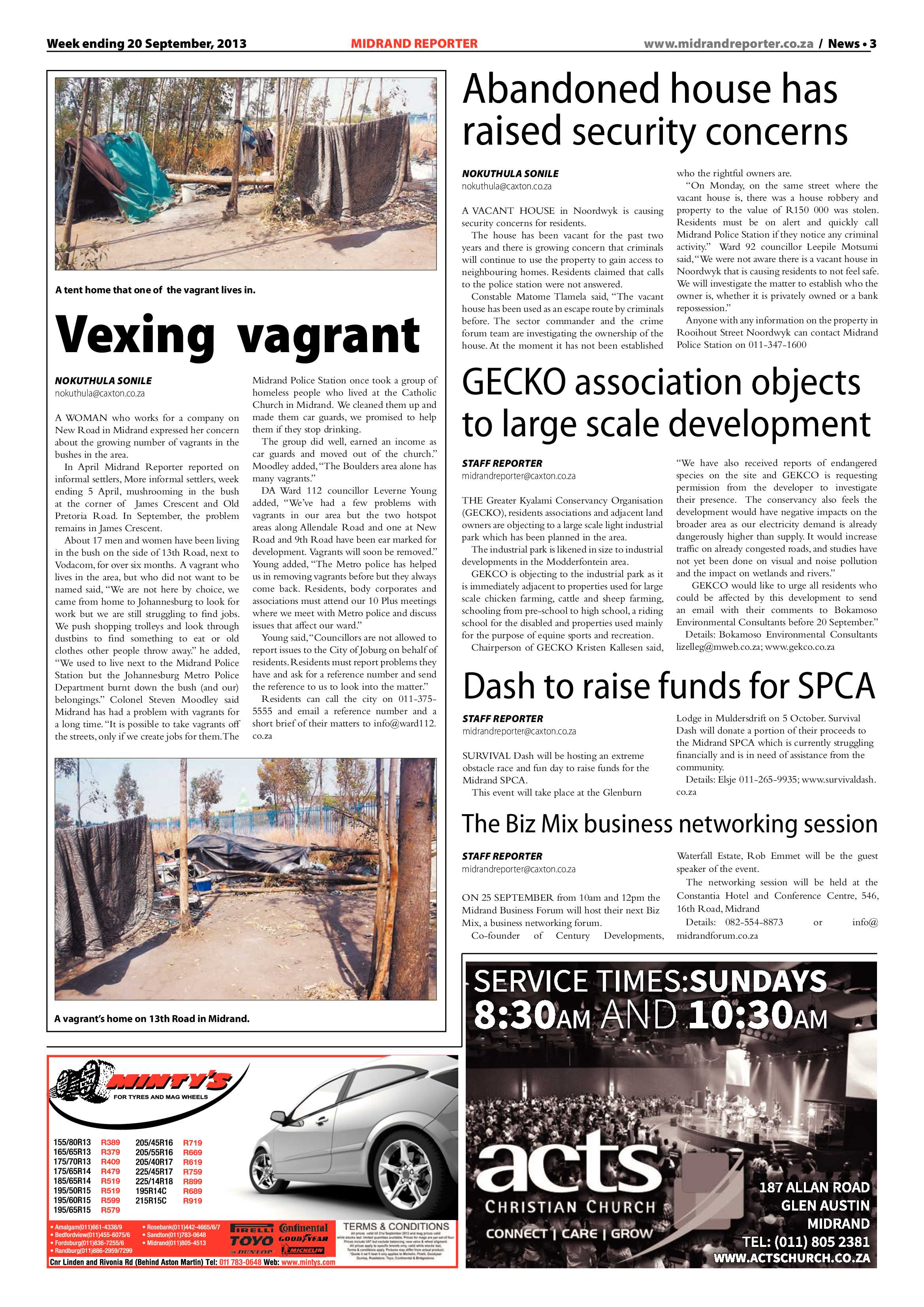 Midrand Reporter 20 September 2013 page 3
