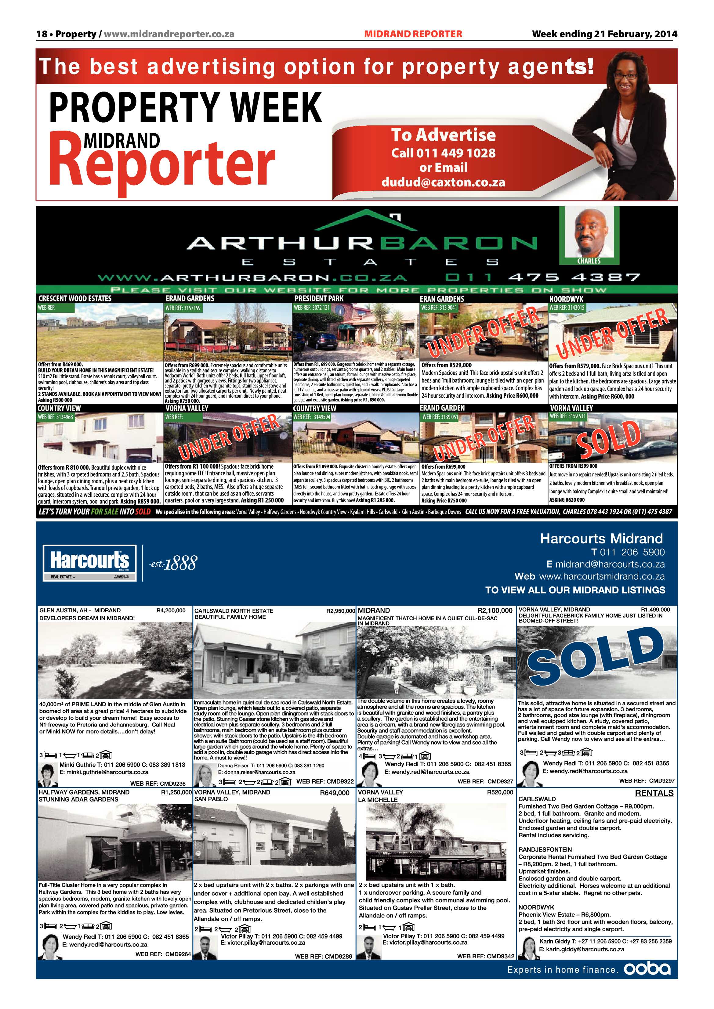 Midrand Reporter 21 February 2014 page 18