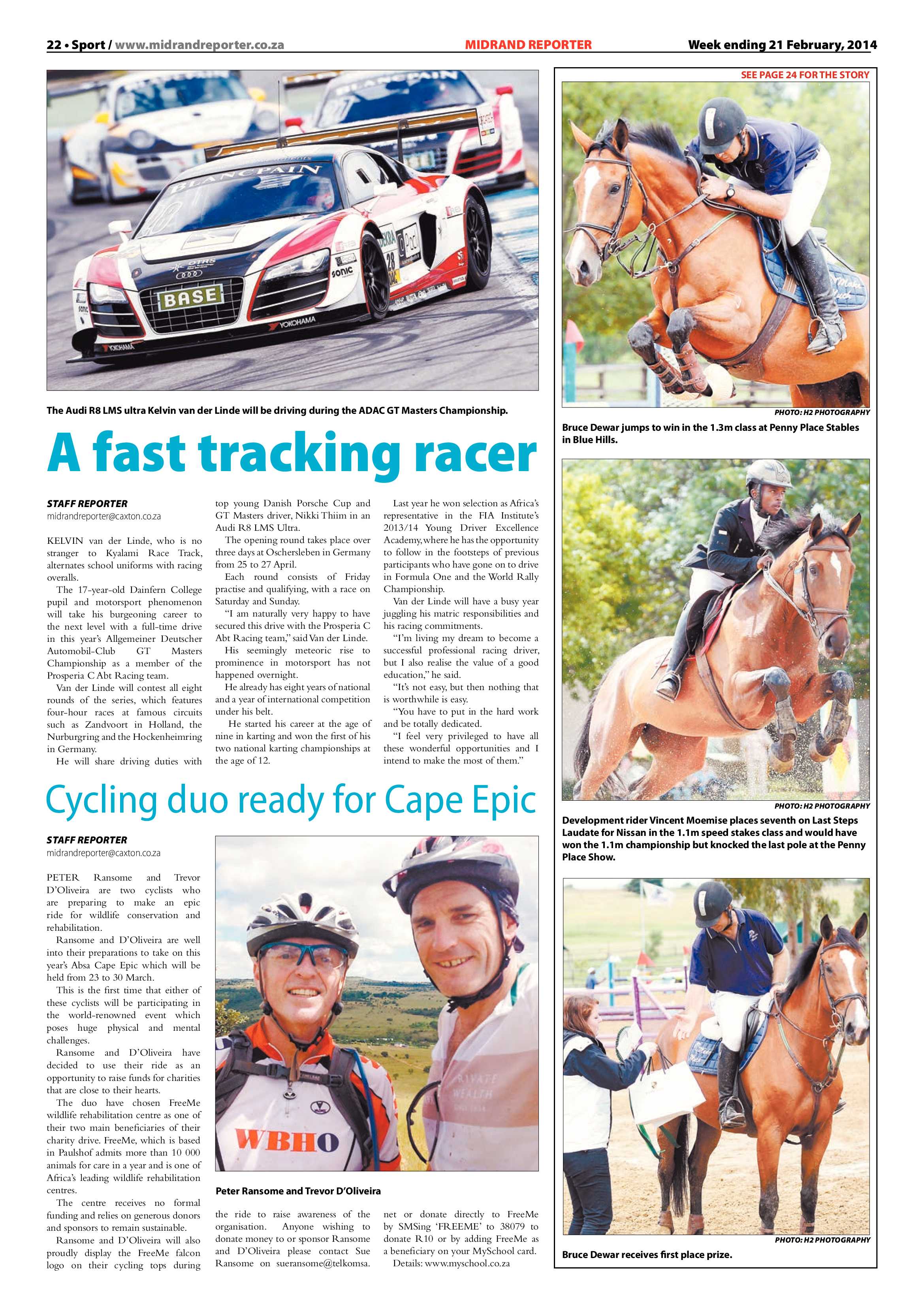 Midrand Reporter 21 February 2014 page 22