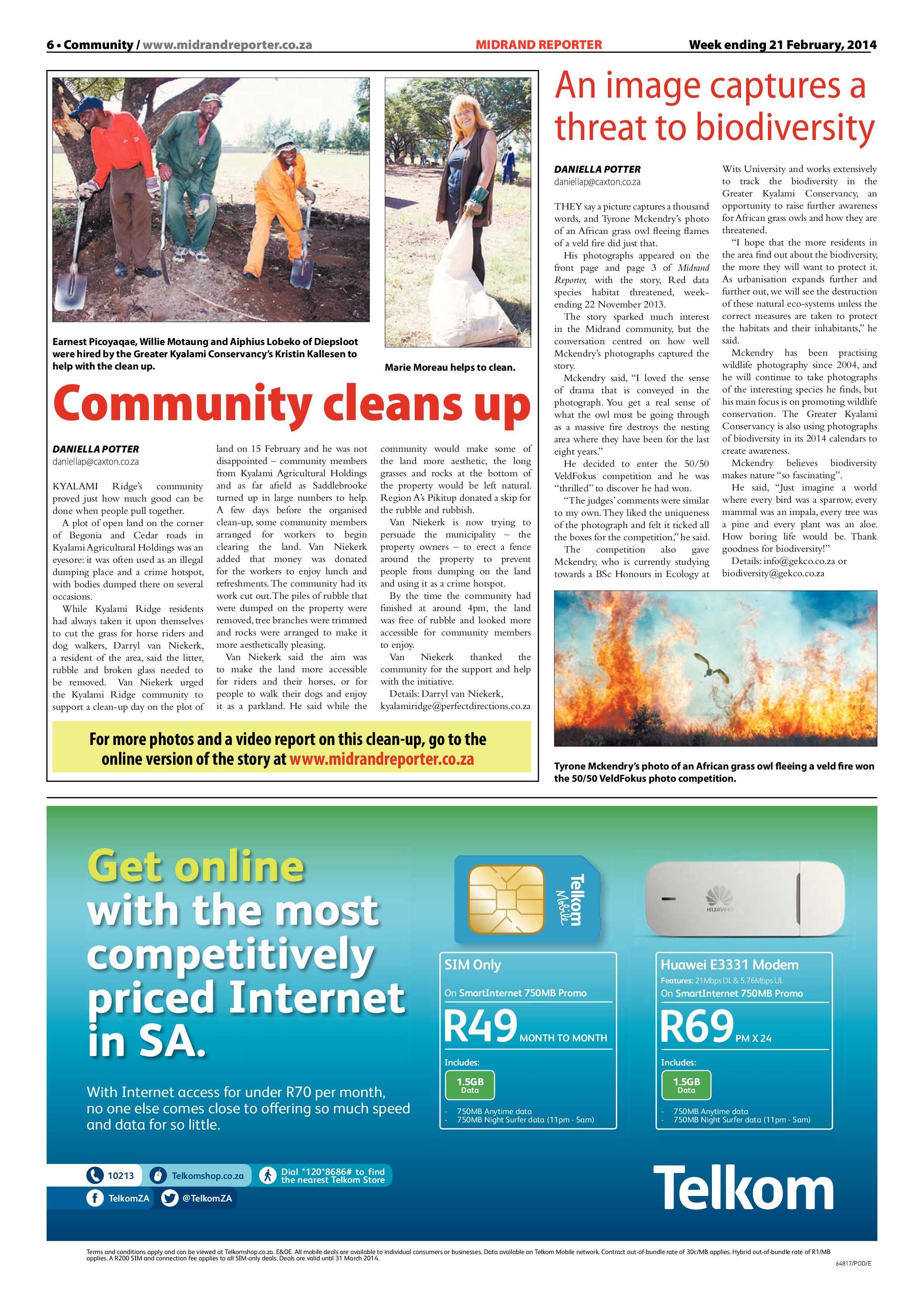 Midrand Reporter 21 February 2014 page 6