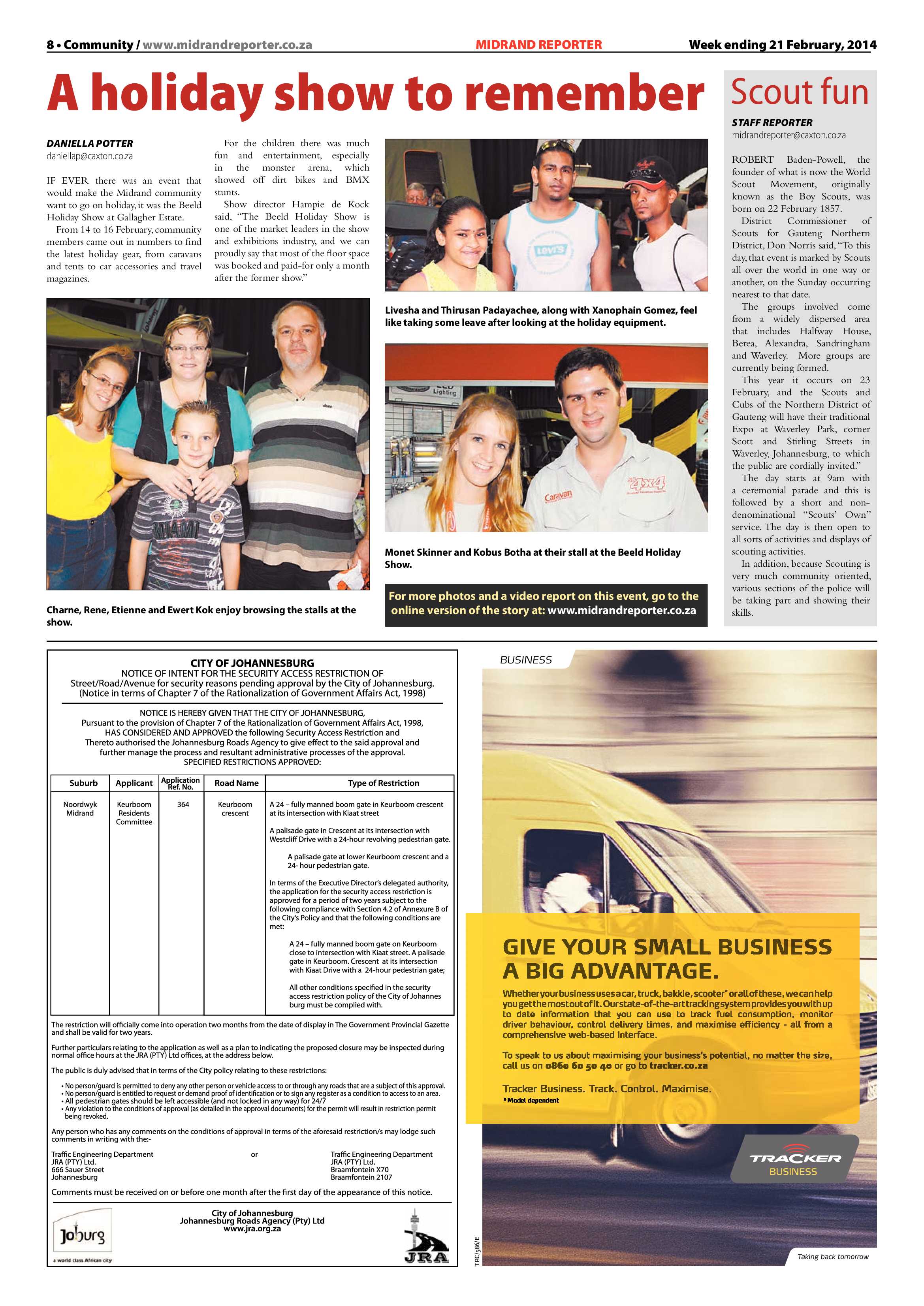 Midrand Reporter 21 February 2014 page 8