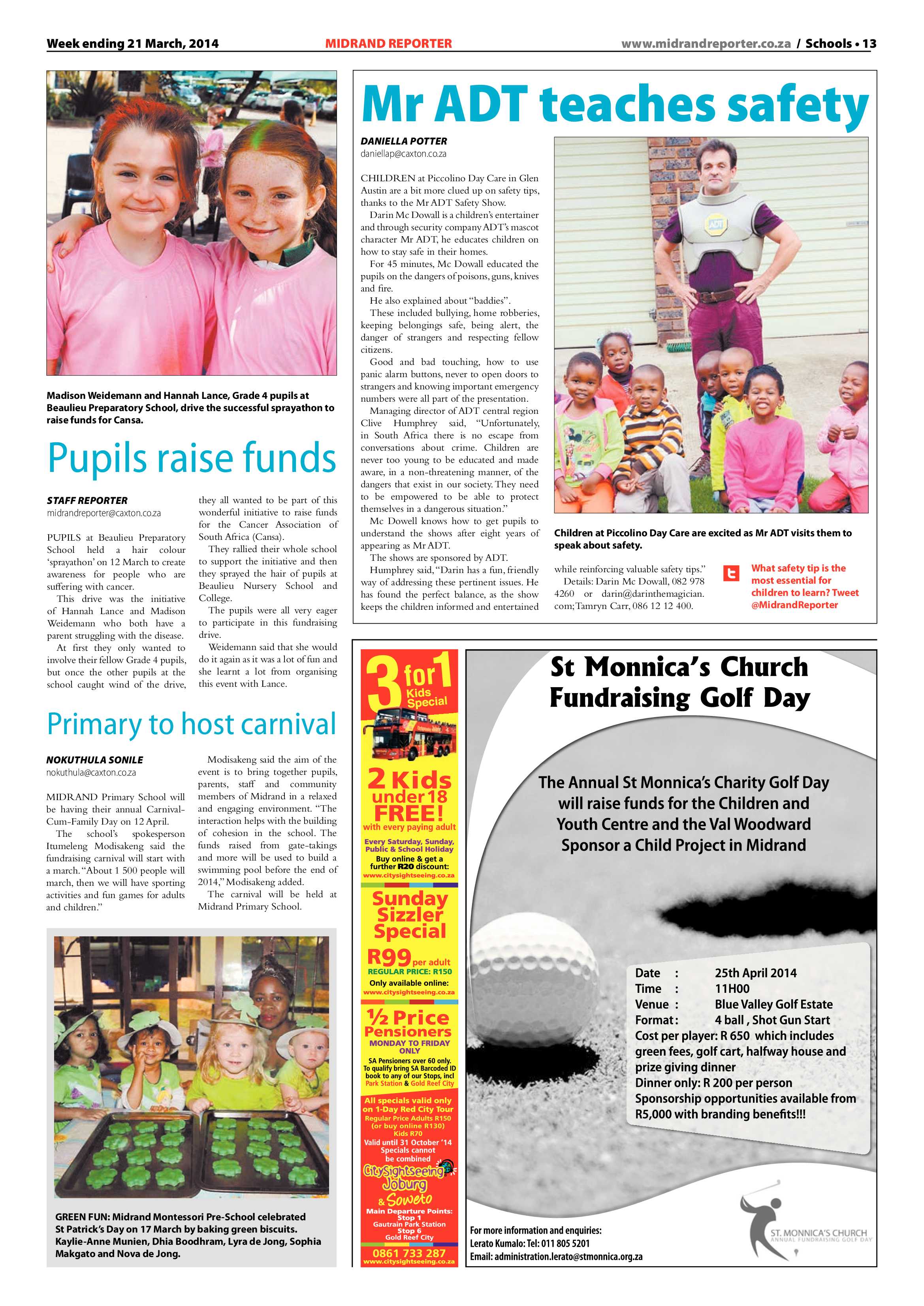 Midrand Reporter 21 March 2014 page 13