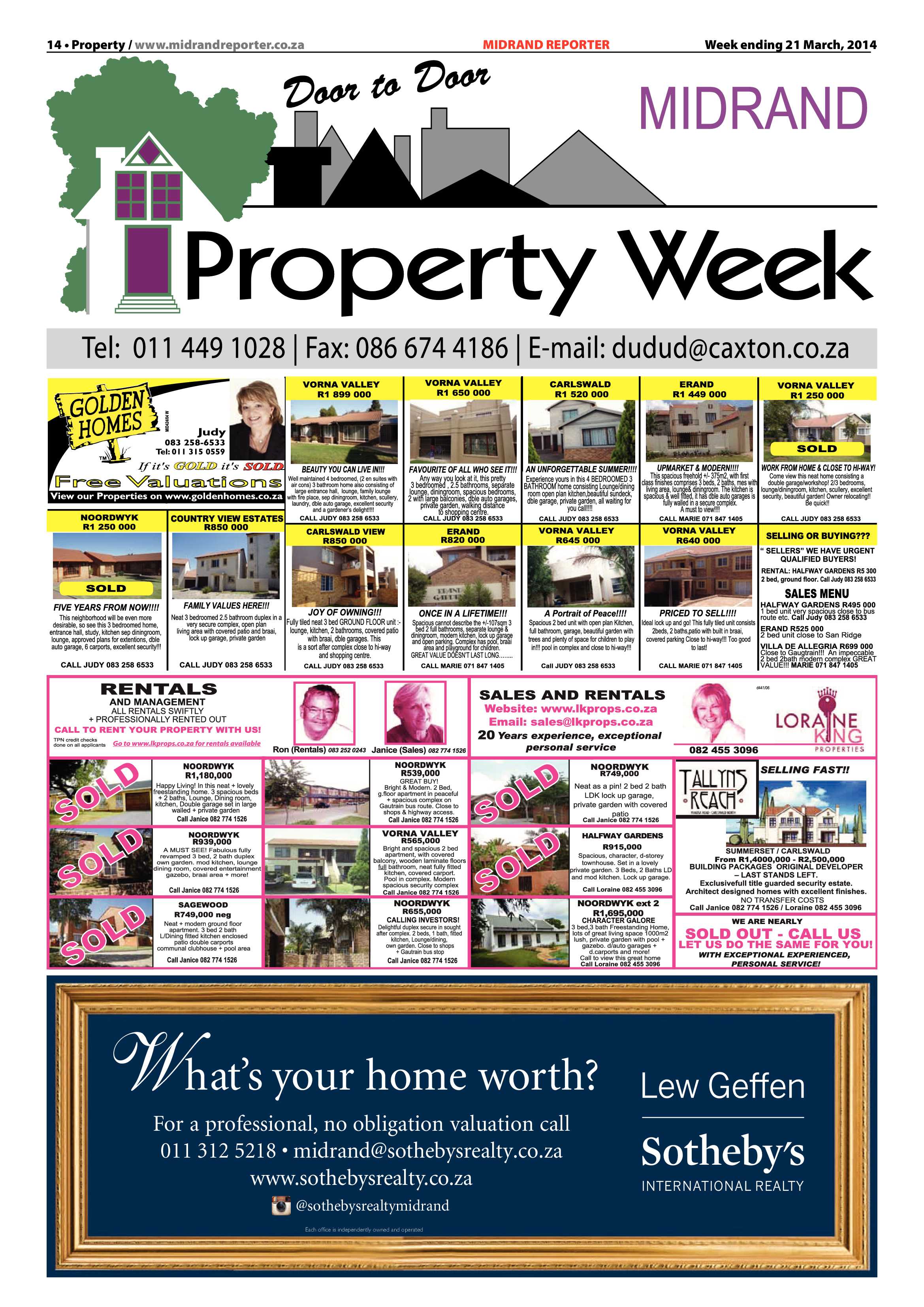 Midrand Reporter 21 March 2014 page 14