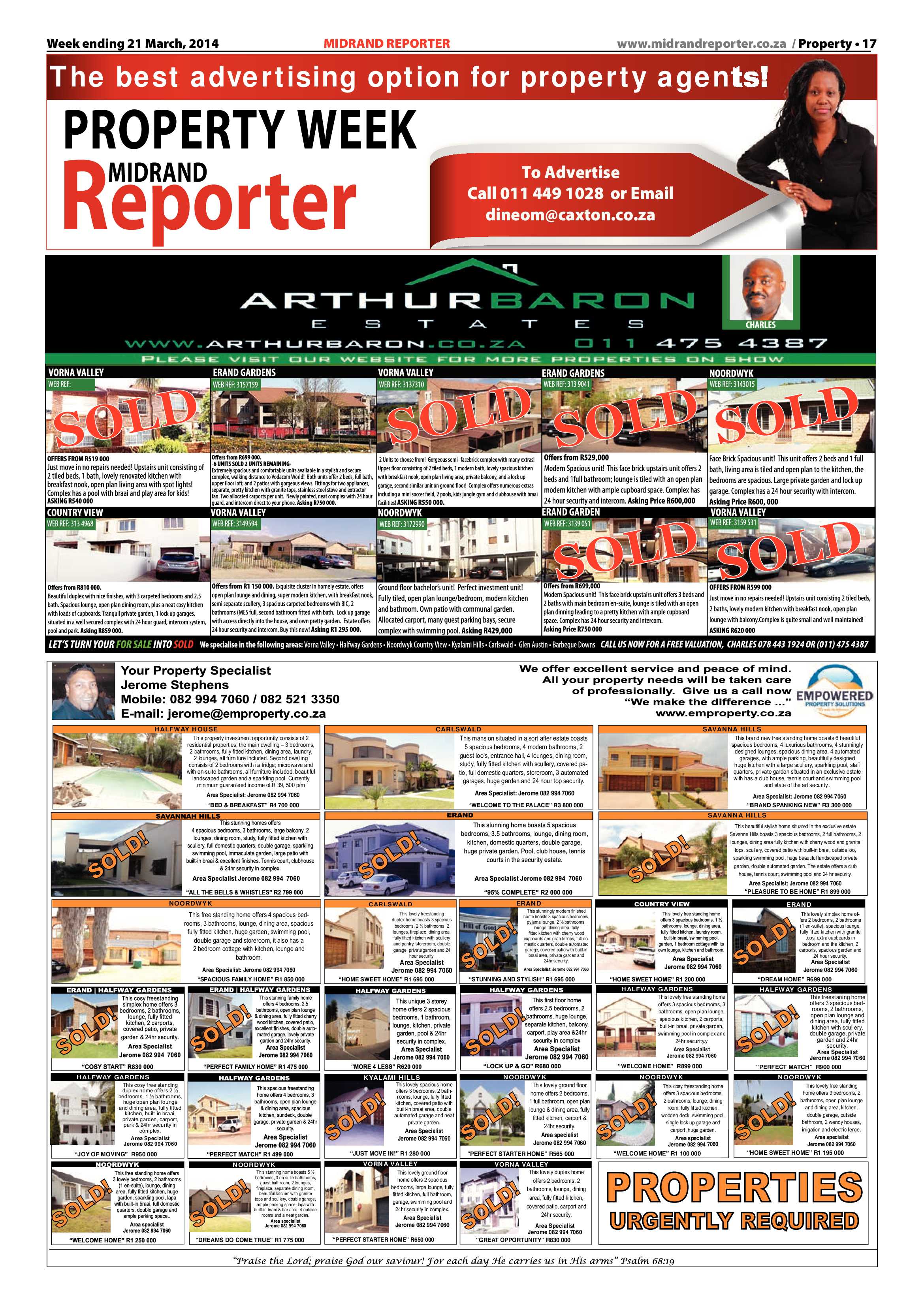 Midrand Reporter 21 March 2014 page 17