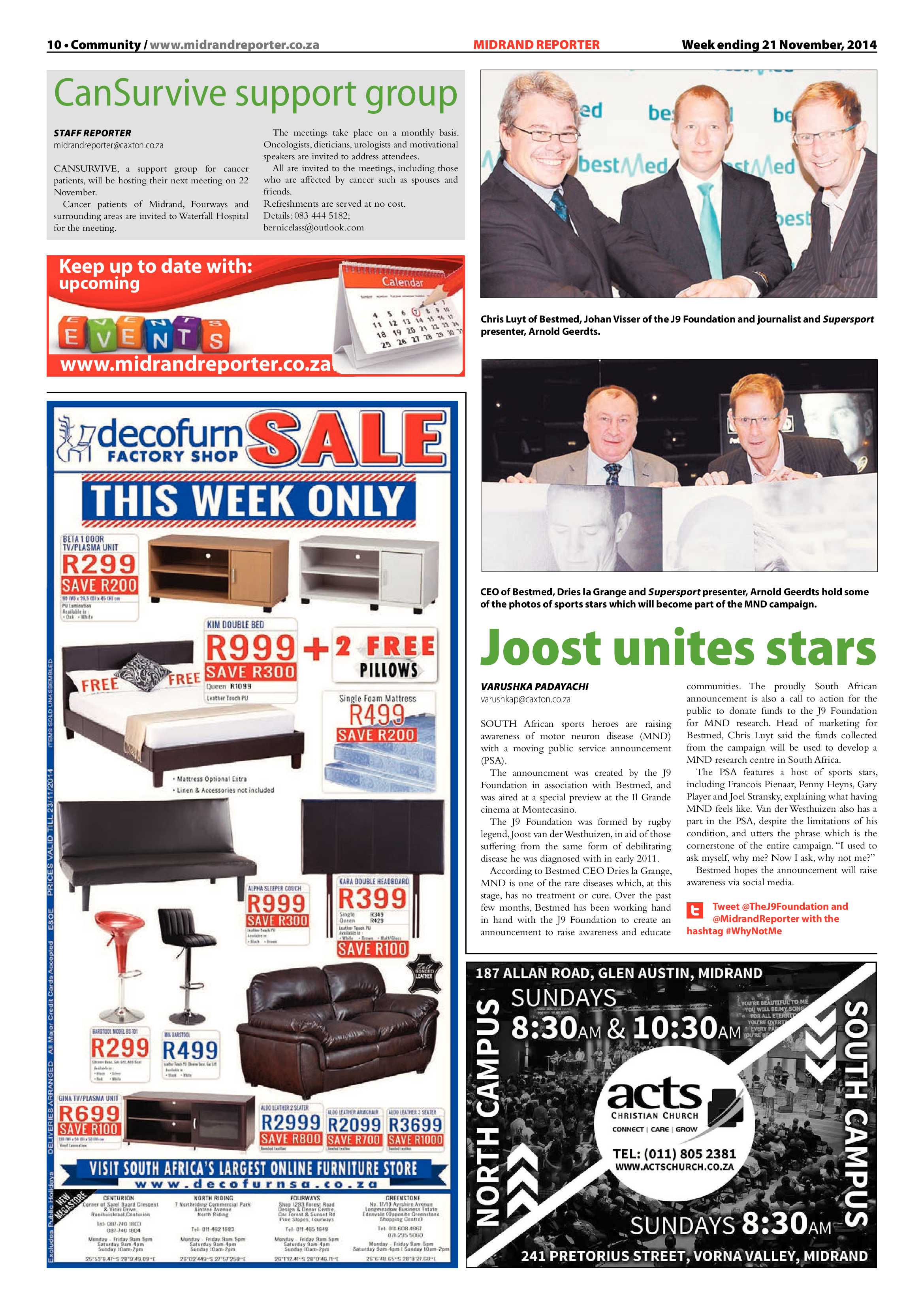 Midrand Reporter 21 November 2014 page 10