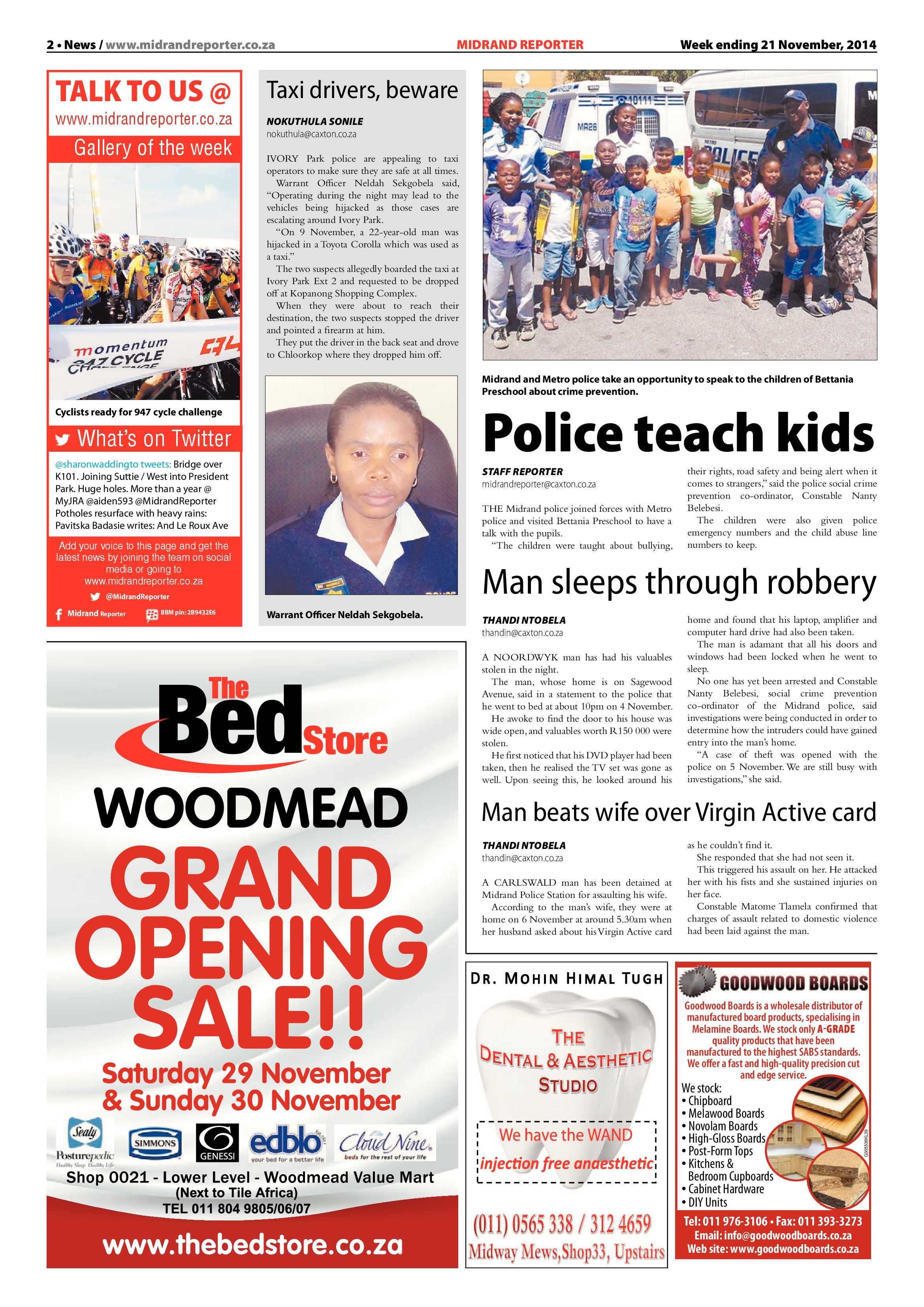 Midrand Reporter 21 November 2014 page 2