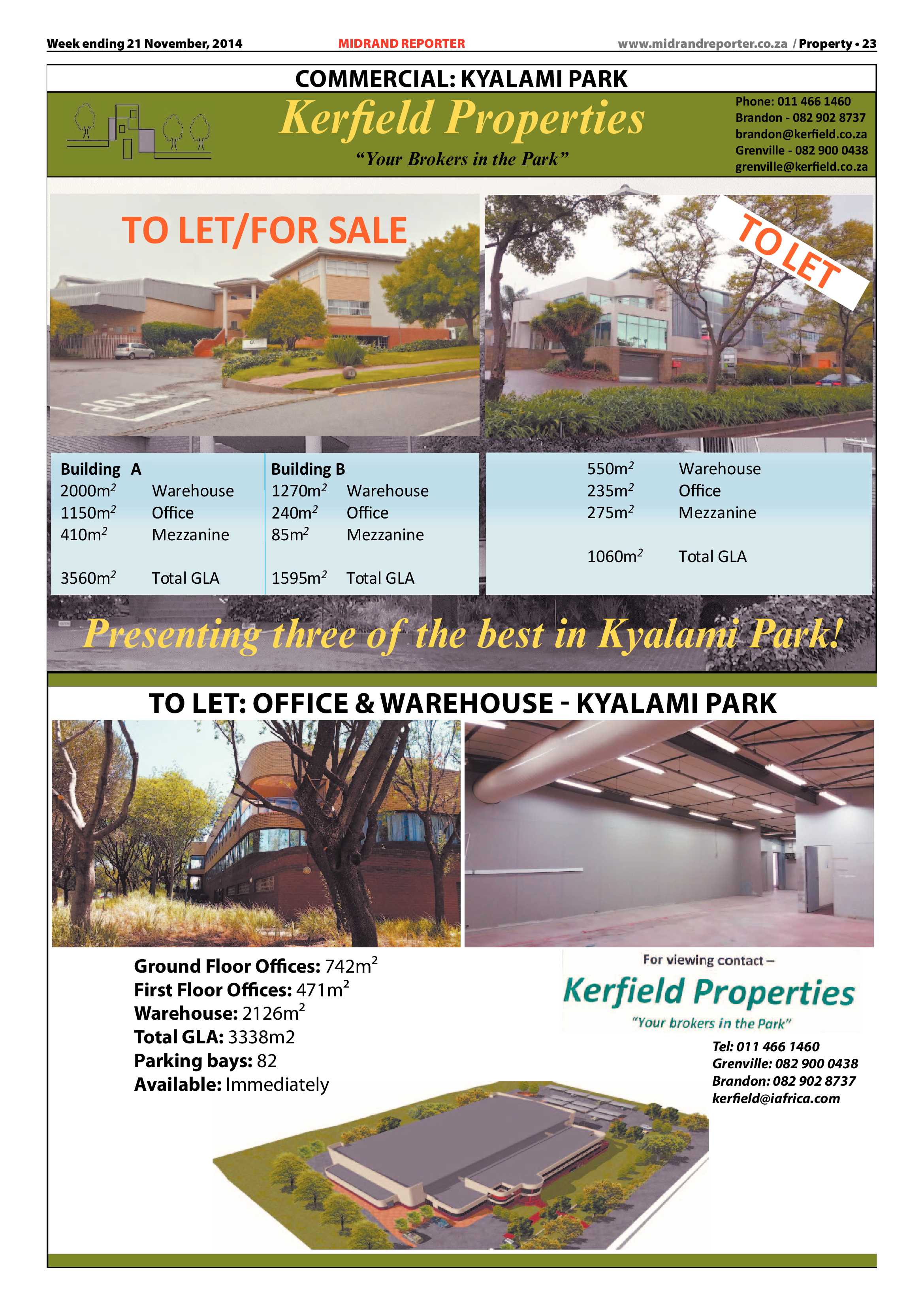 Midrand Reporter 21 November 2014 page 23