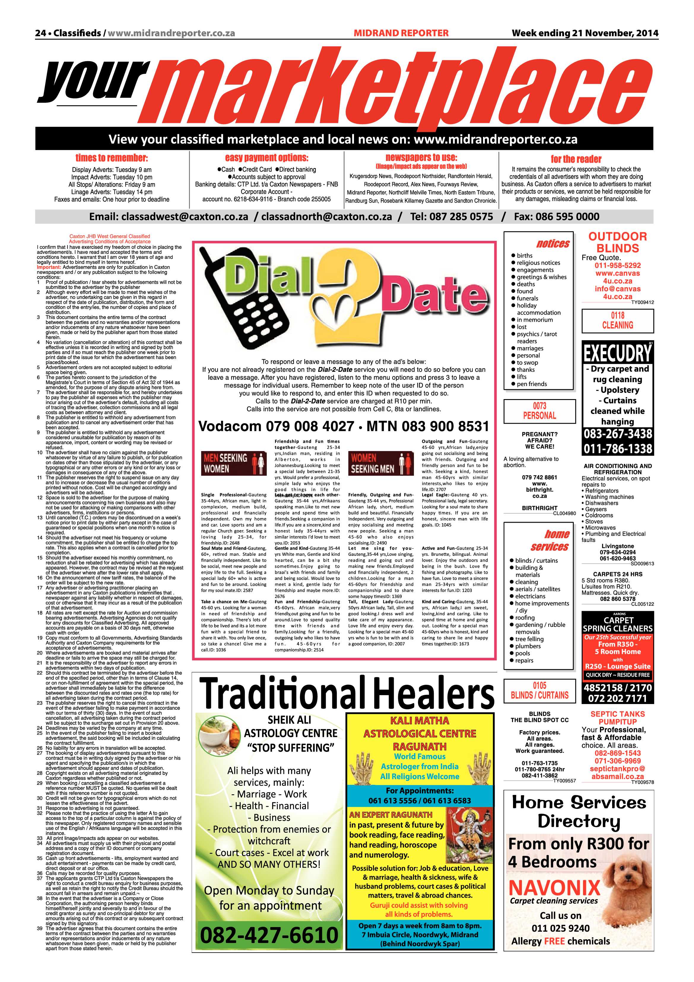 Midrand Reporter 21 November 2014 page 24