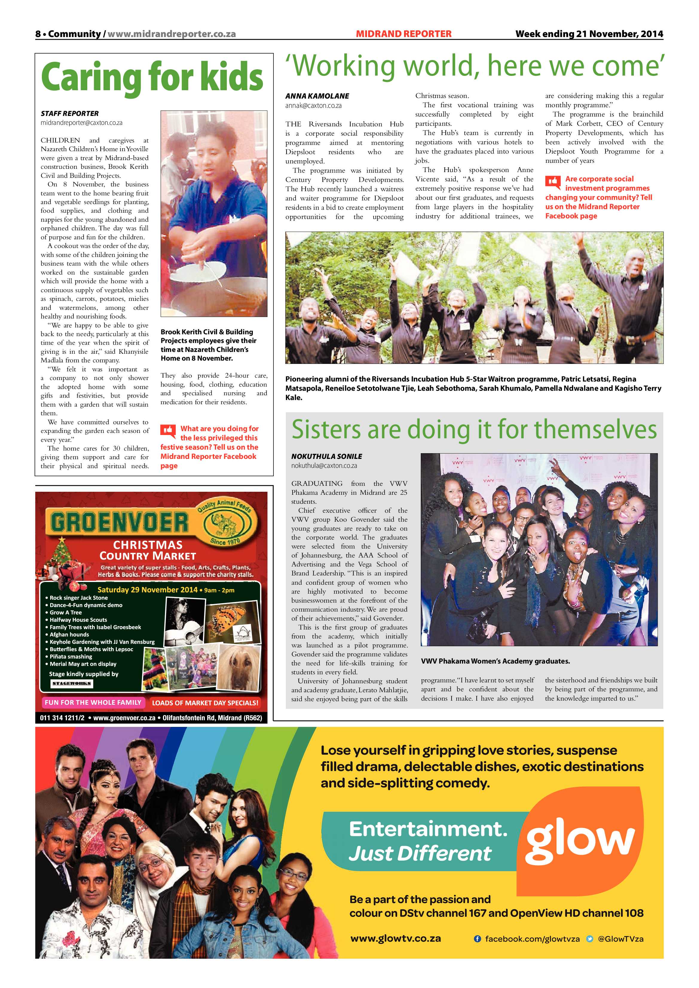 Midrand Reporter 21 November 2014 page 8