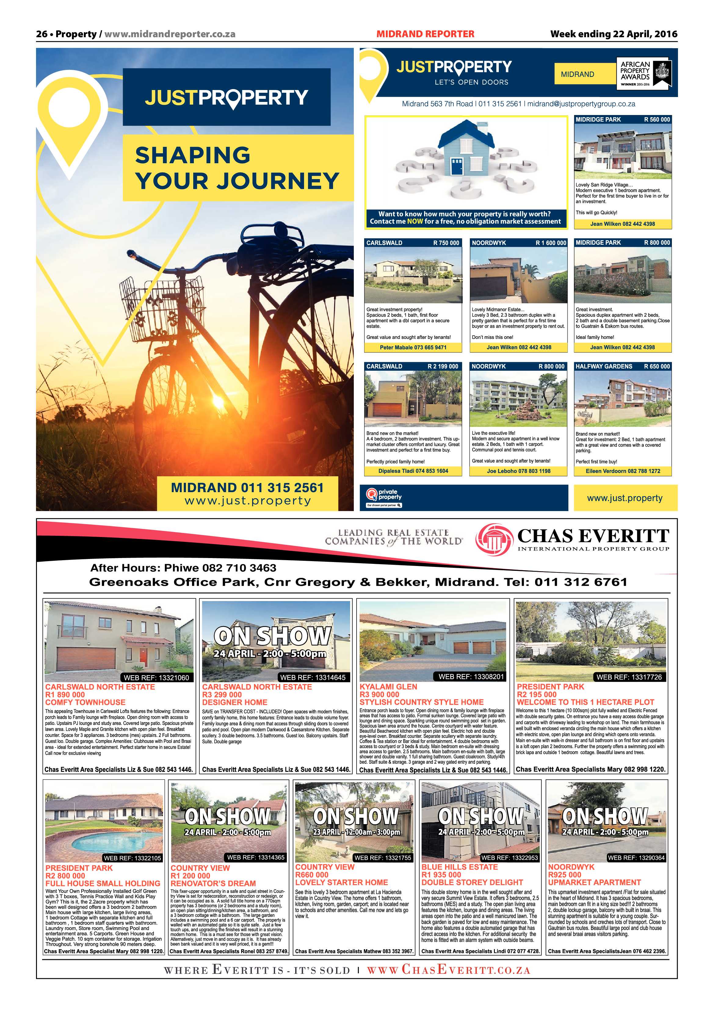 Midrand Reporter 22 April 2016 page 26