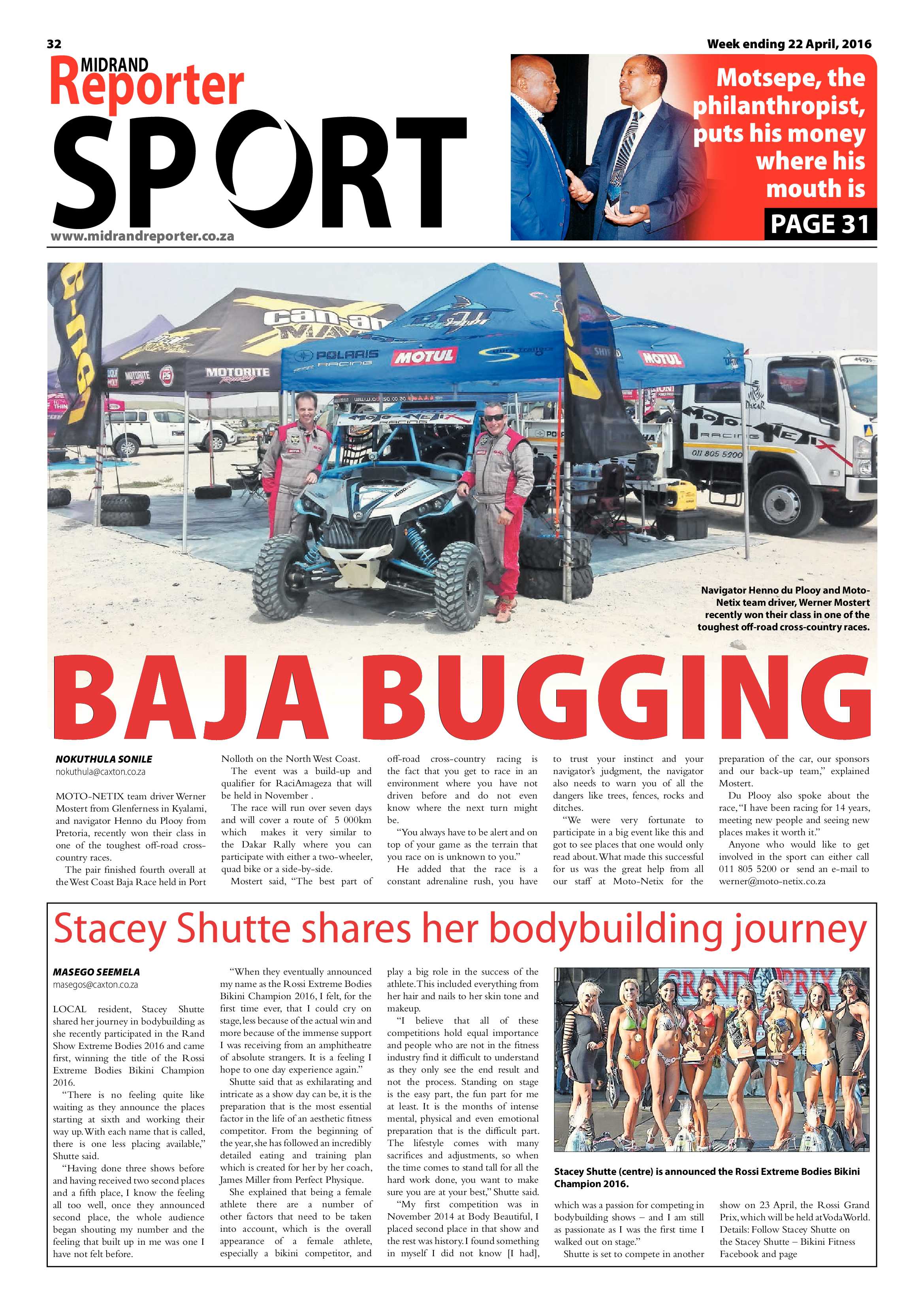 Midrand Reporter 22 April 2016 page 32