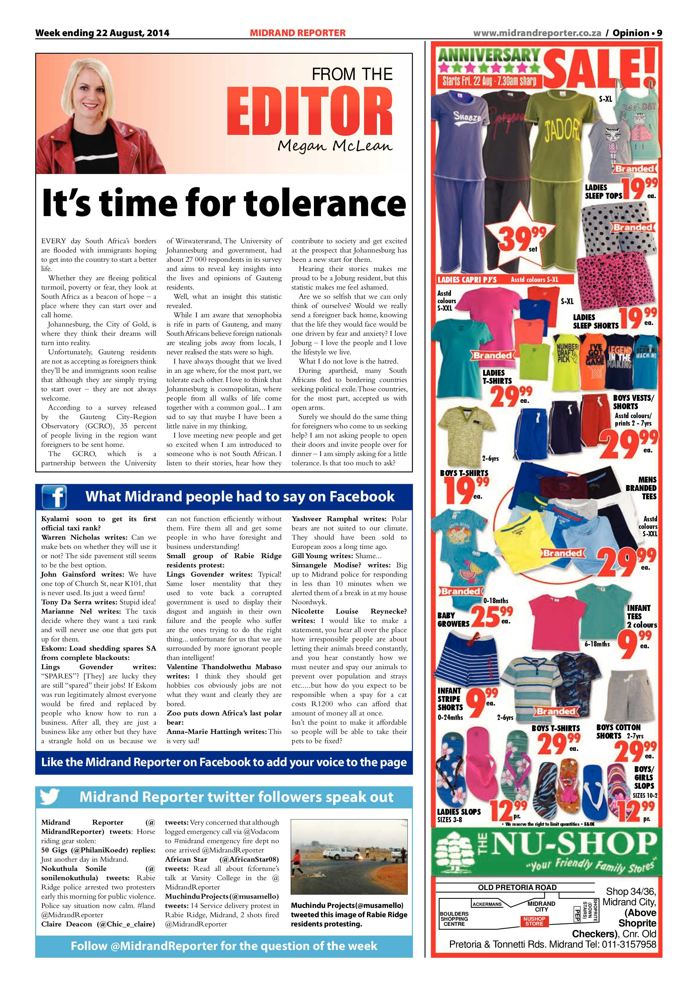 Midrand Reporter 22 August 2014 page 10
