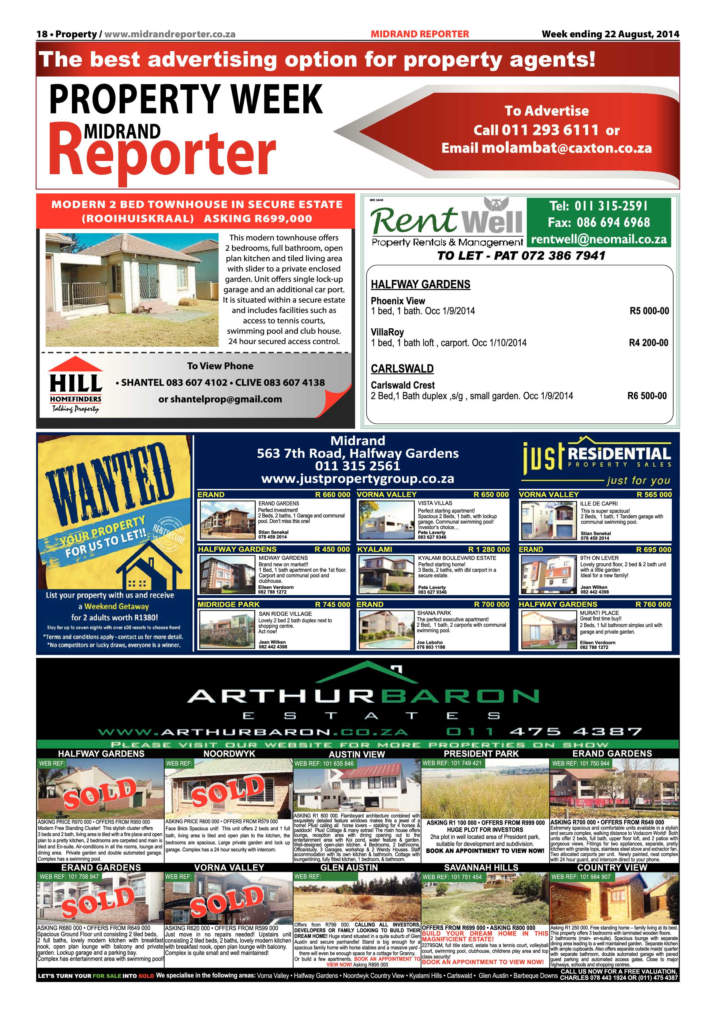 Midrand Reporter 22 August 2014 page 19