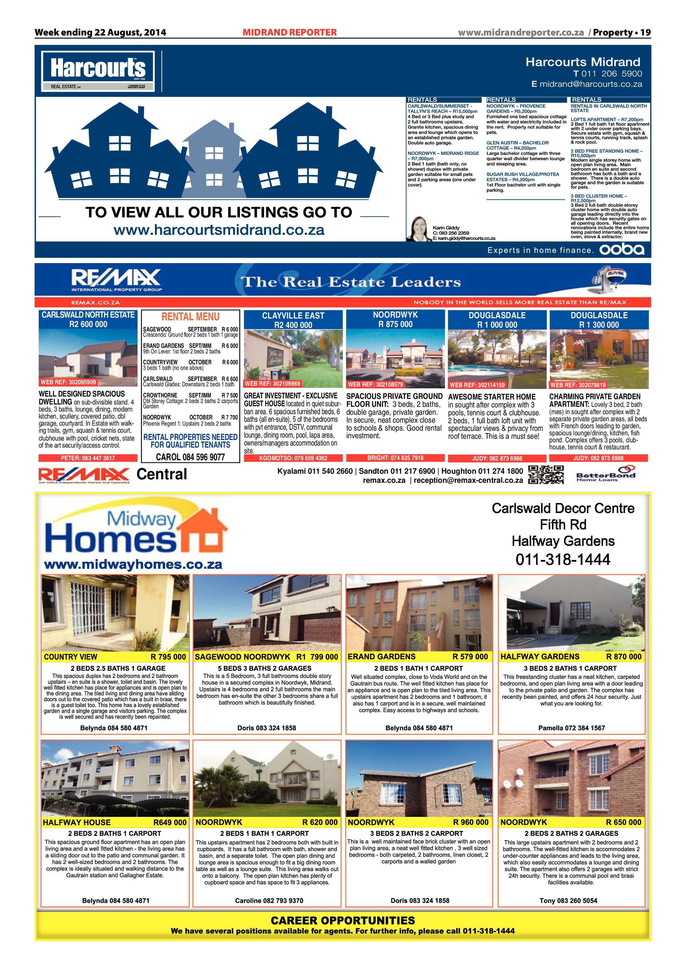 Midrand Reporter 22 August 2014 page 20