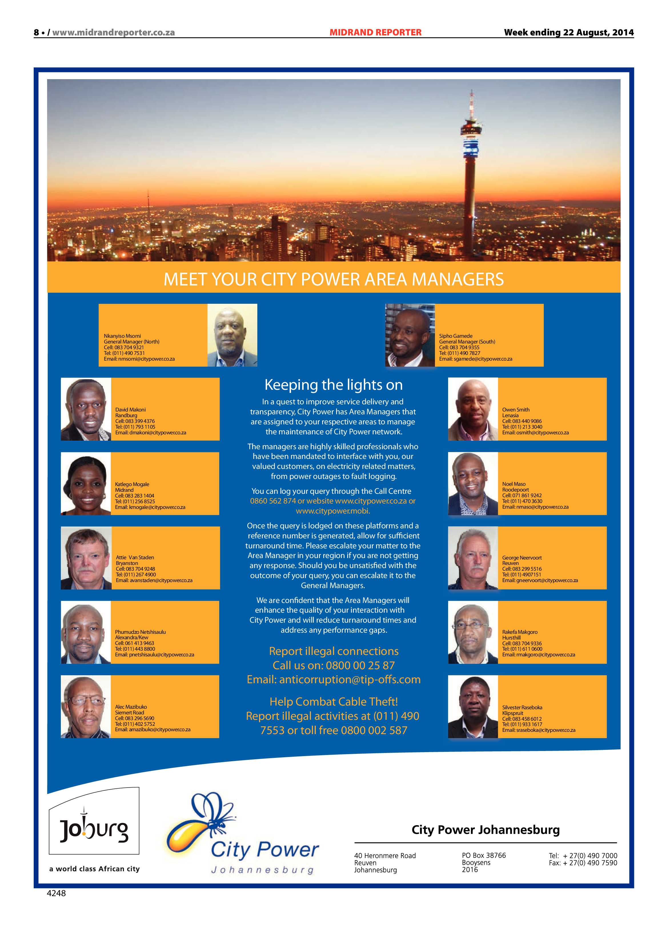 Midrand Reporter 22 August 2014 page 9