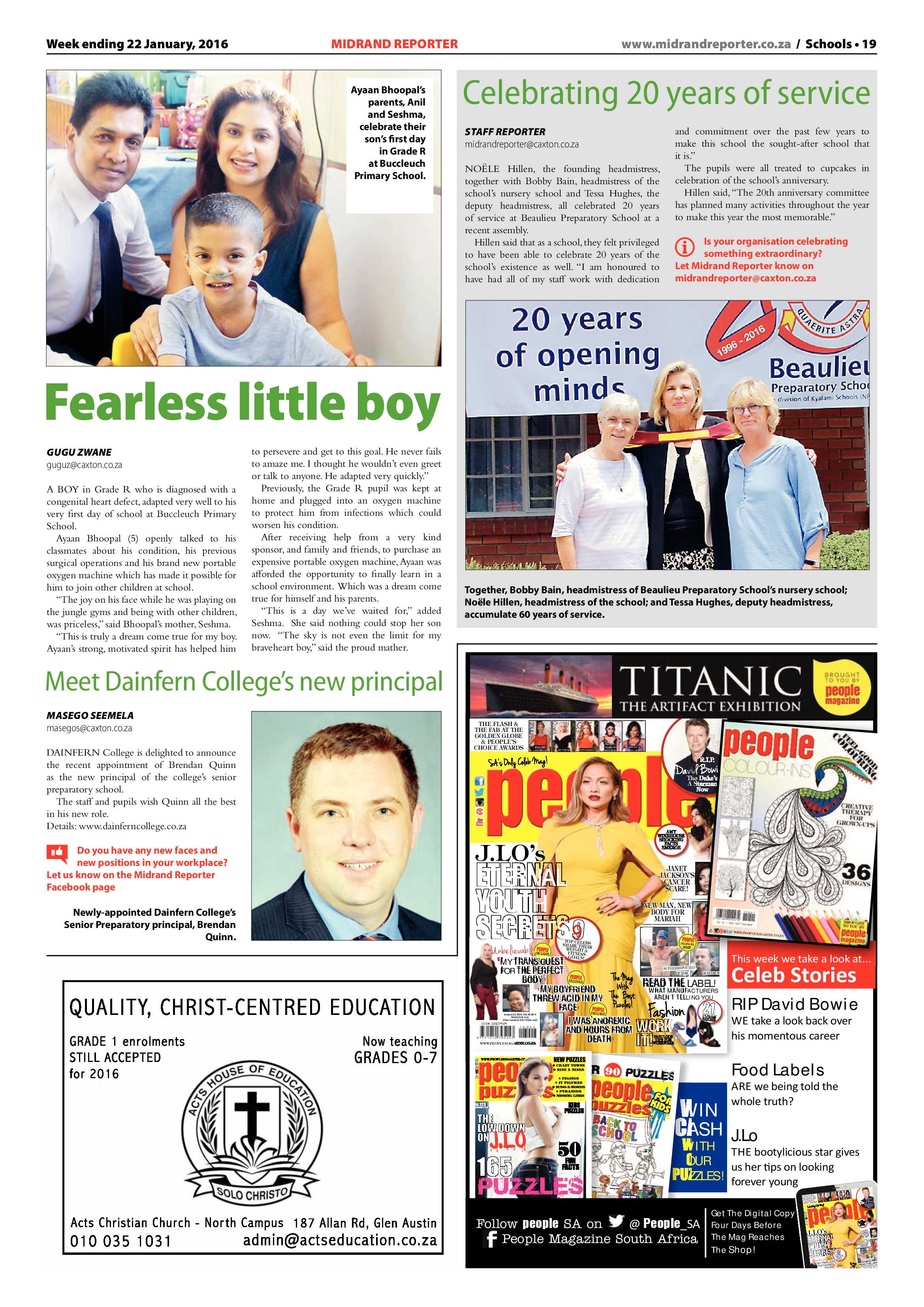Midrand Reporter 22 January 2016 page 19
