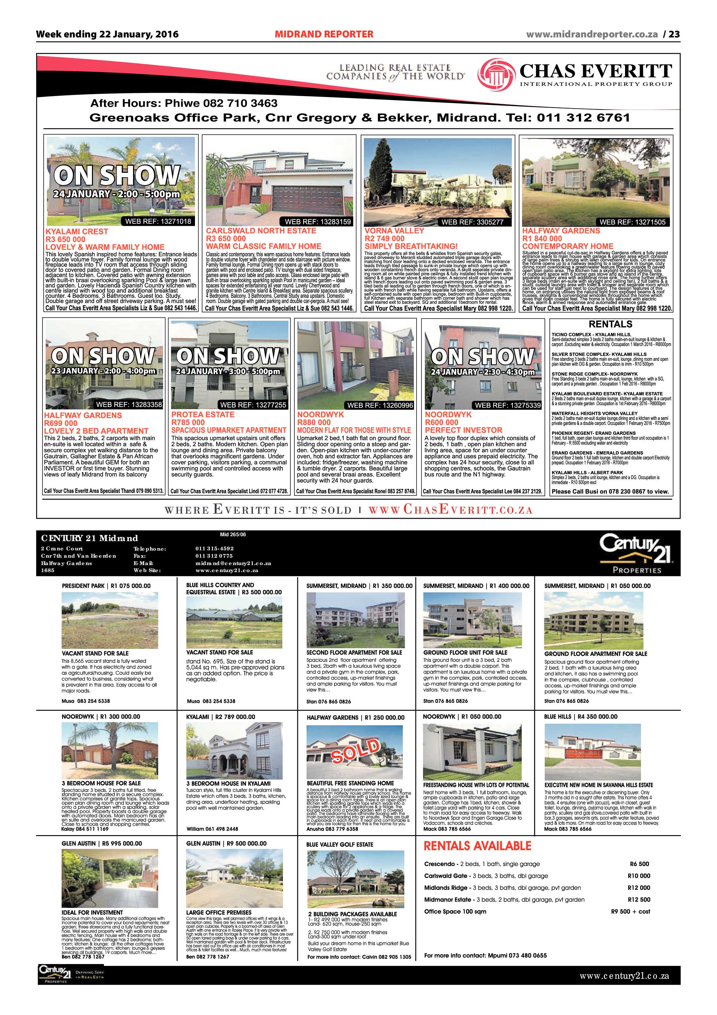 Midrand Reporter 22 January 2016 page 23