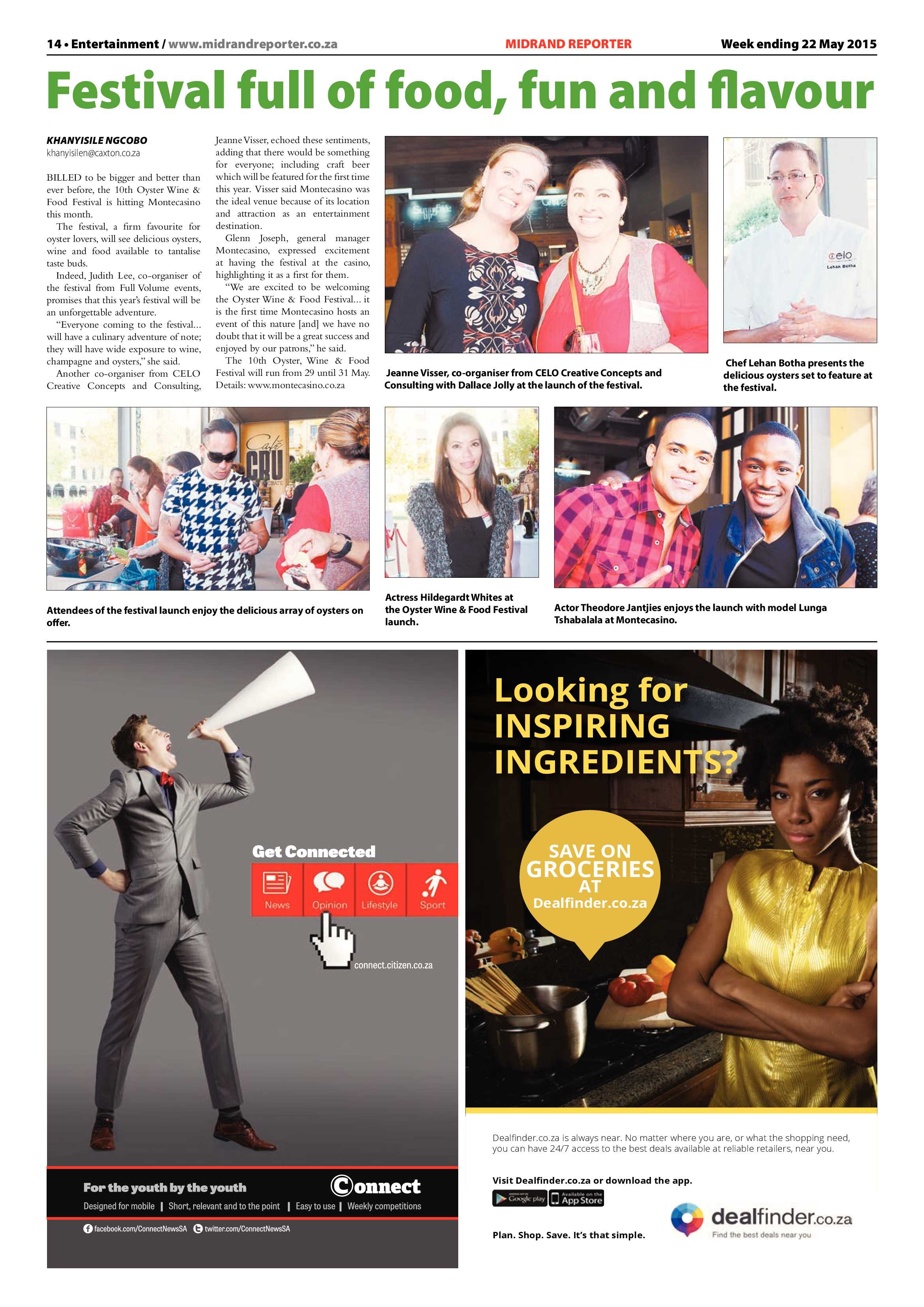 Midrand Reporter 22 May 2015 page 14