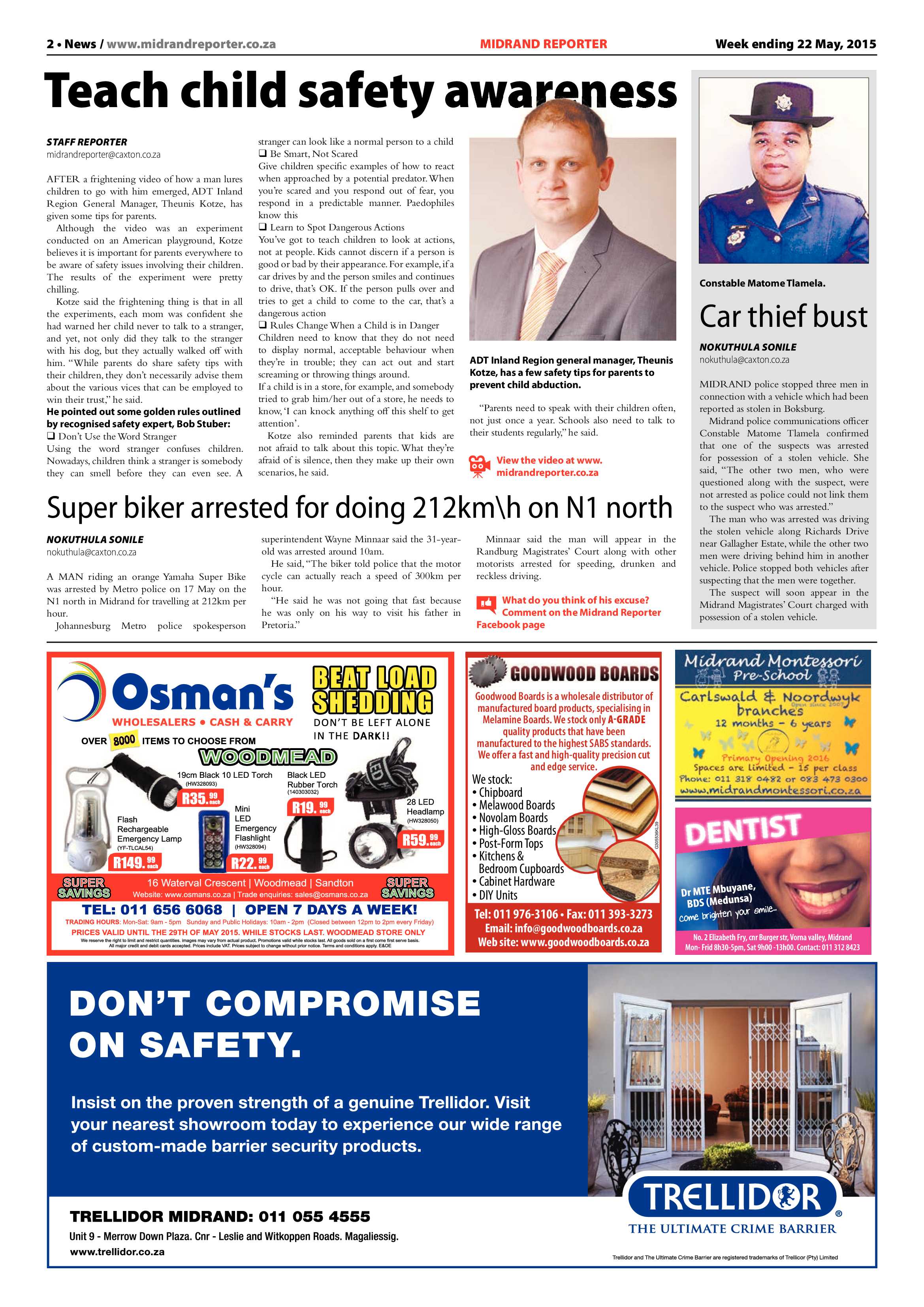 Midrand Reporter 22 May 2015 page 2