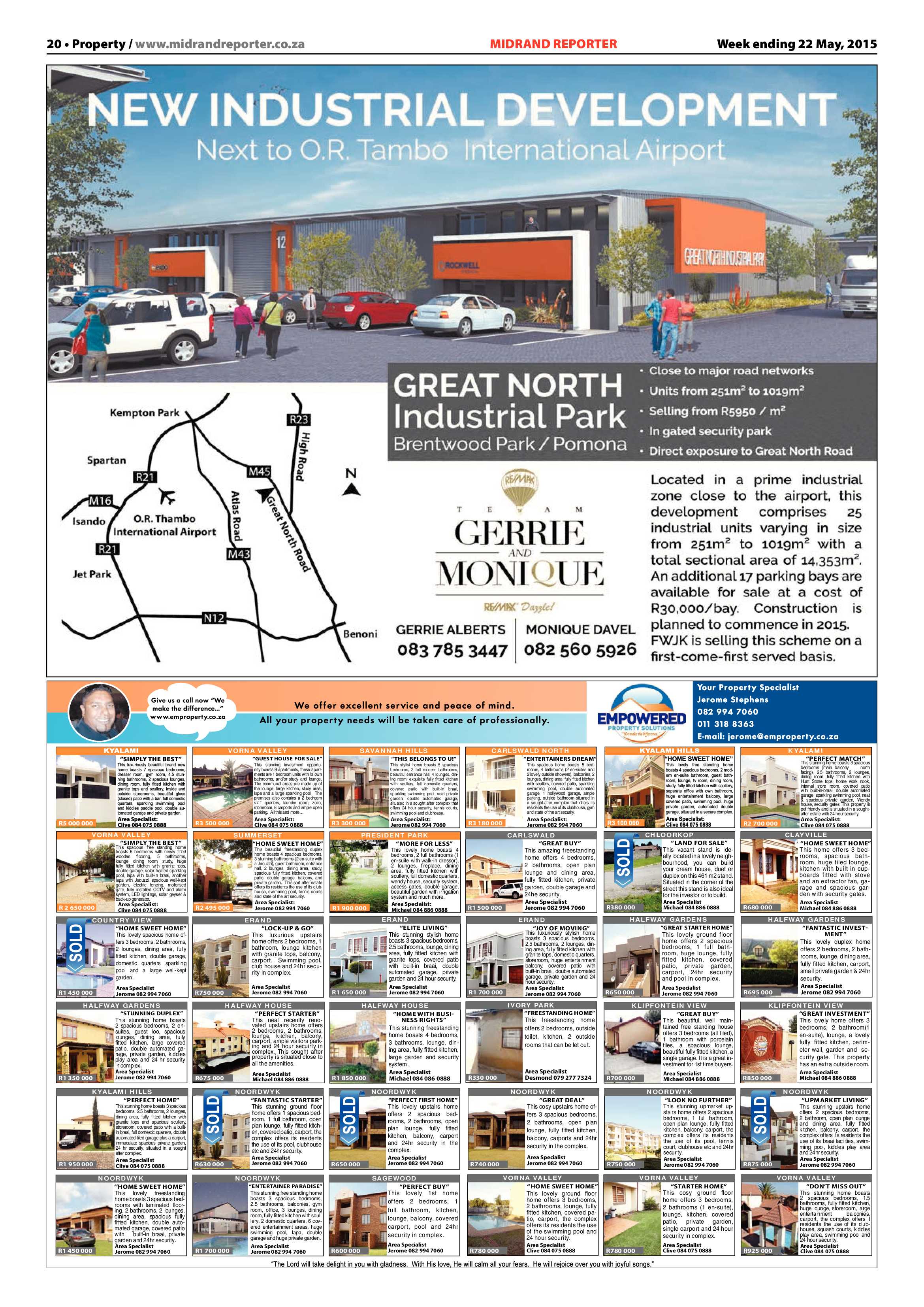 Midrand Reporter 22 May 2015 page 20
