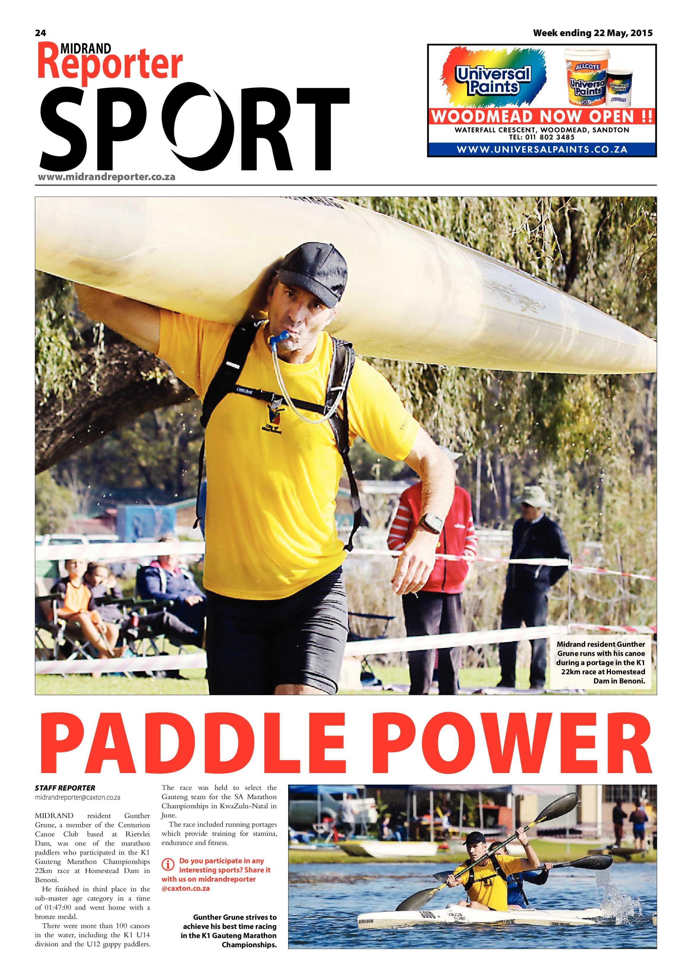 Midrand Reporter 22 May 2015 page 24