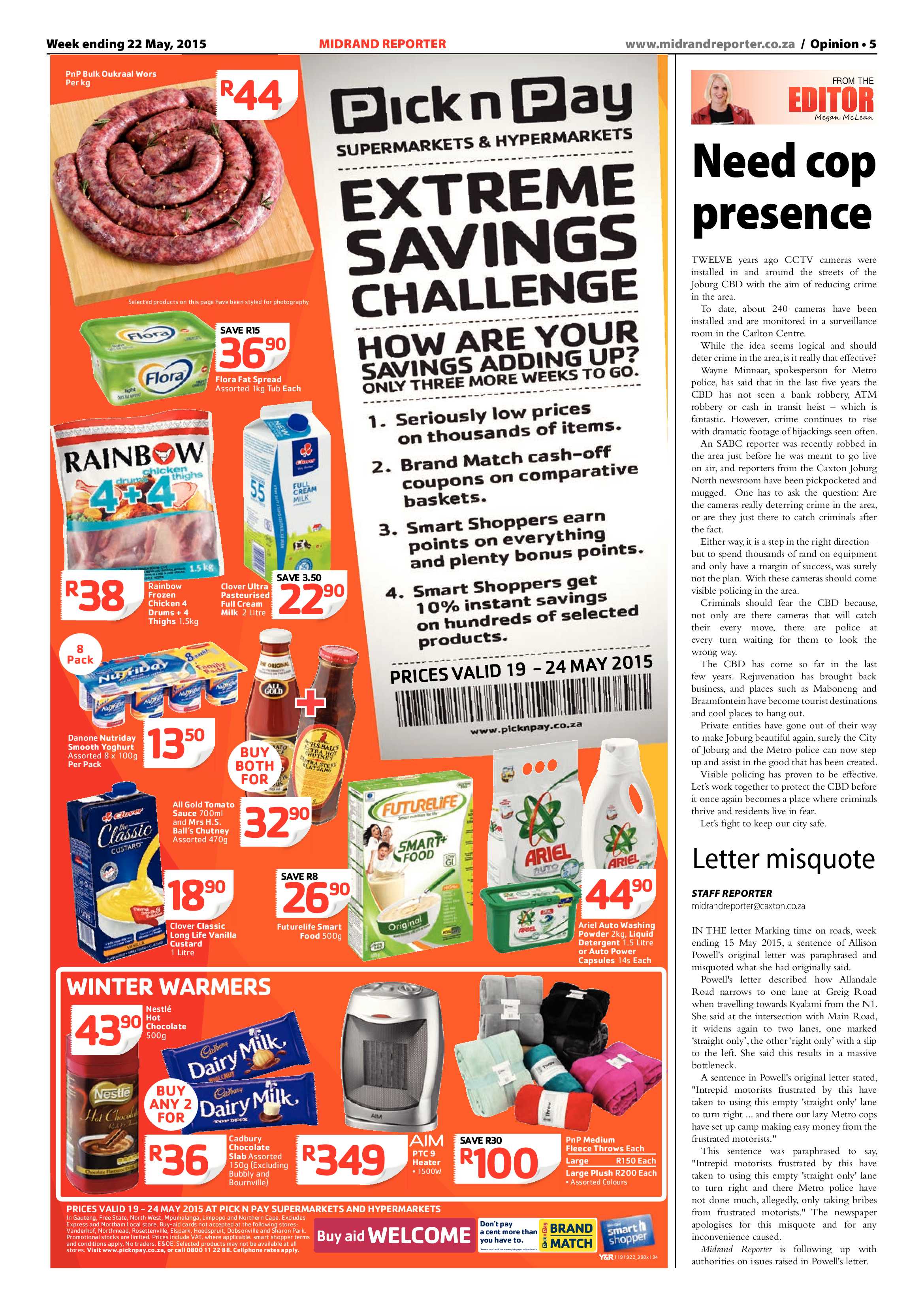 Midrand Reporter 22 May 2015 page 5