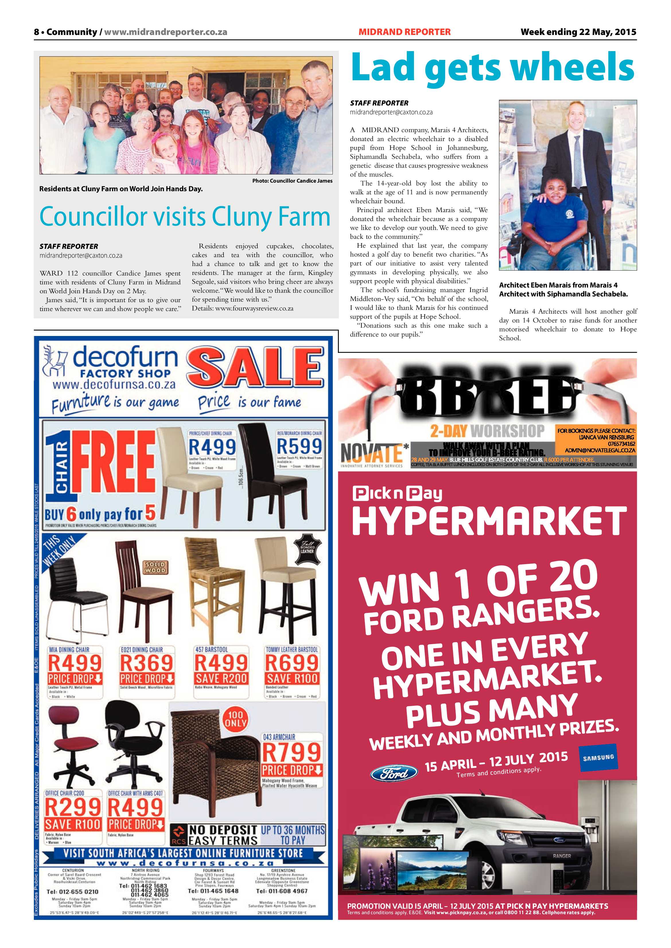 Midrand Reporter 22 May 2015 page 8