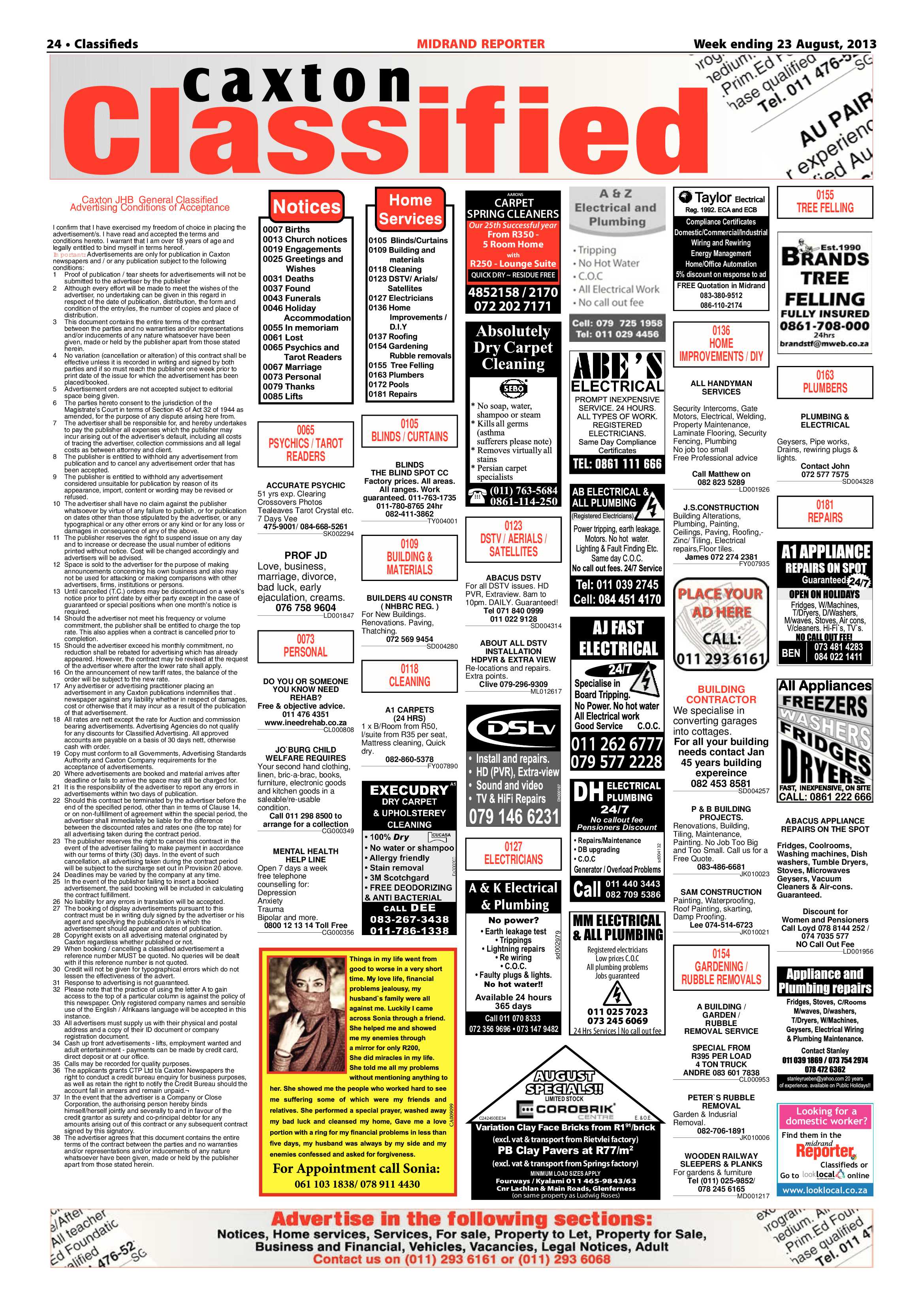 Midrand Reporter 23 August 2013 page 24